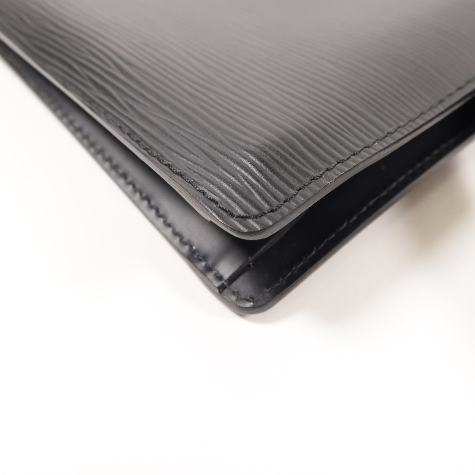 LOUIS VUITTON Epi Pochette Sellier Dra銀扣手拿包