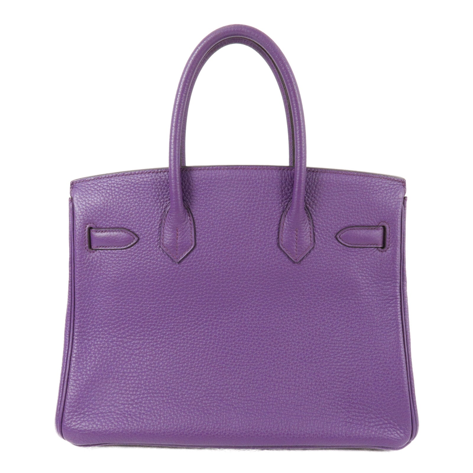 HERMES Togo皮革Birkin 30手挽袋Anemone