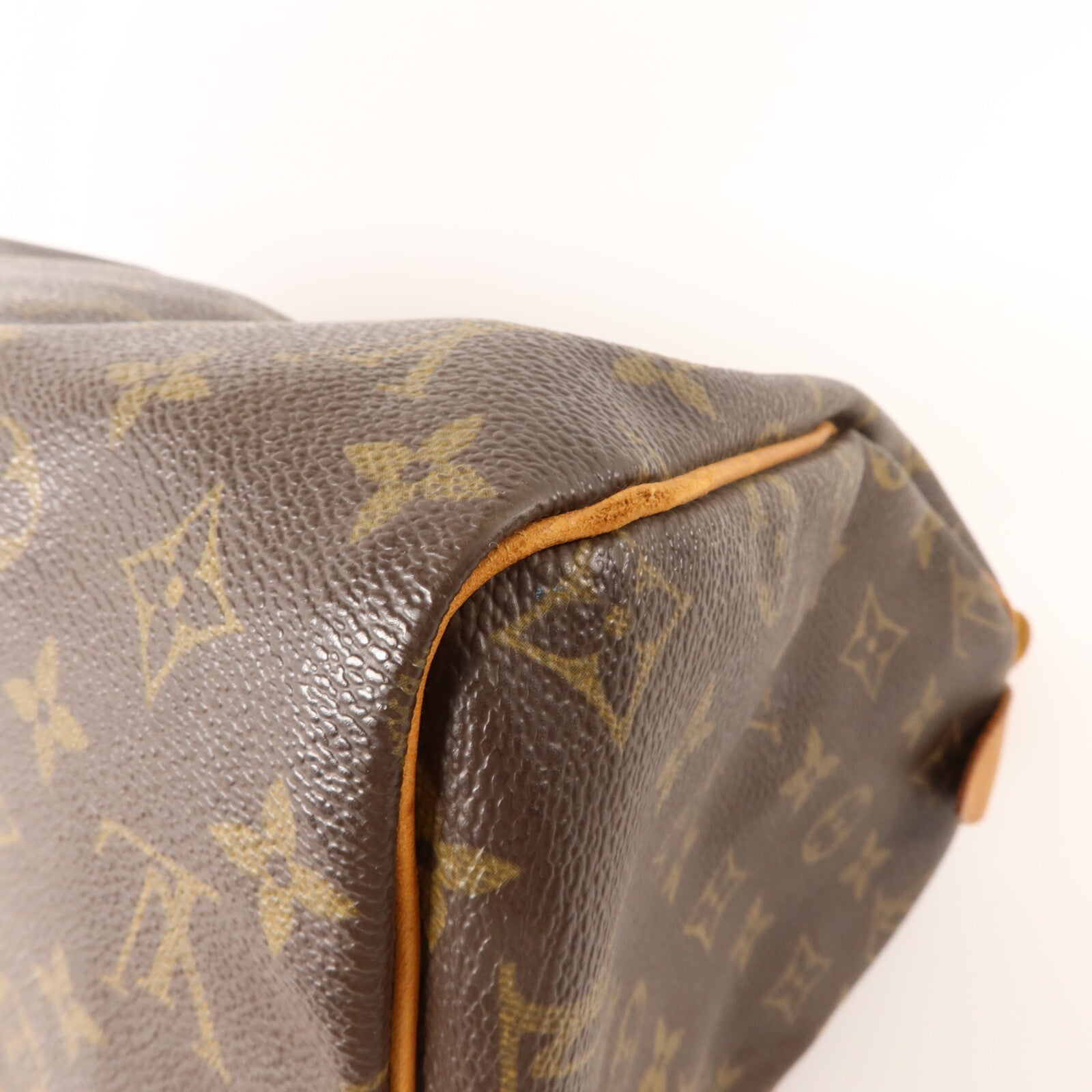 LOUIS VUITTON Monogram Speedy 30金扣手挽袋