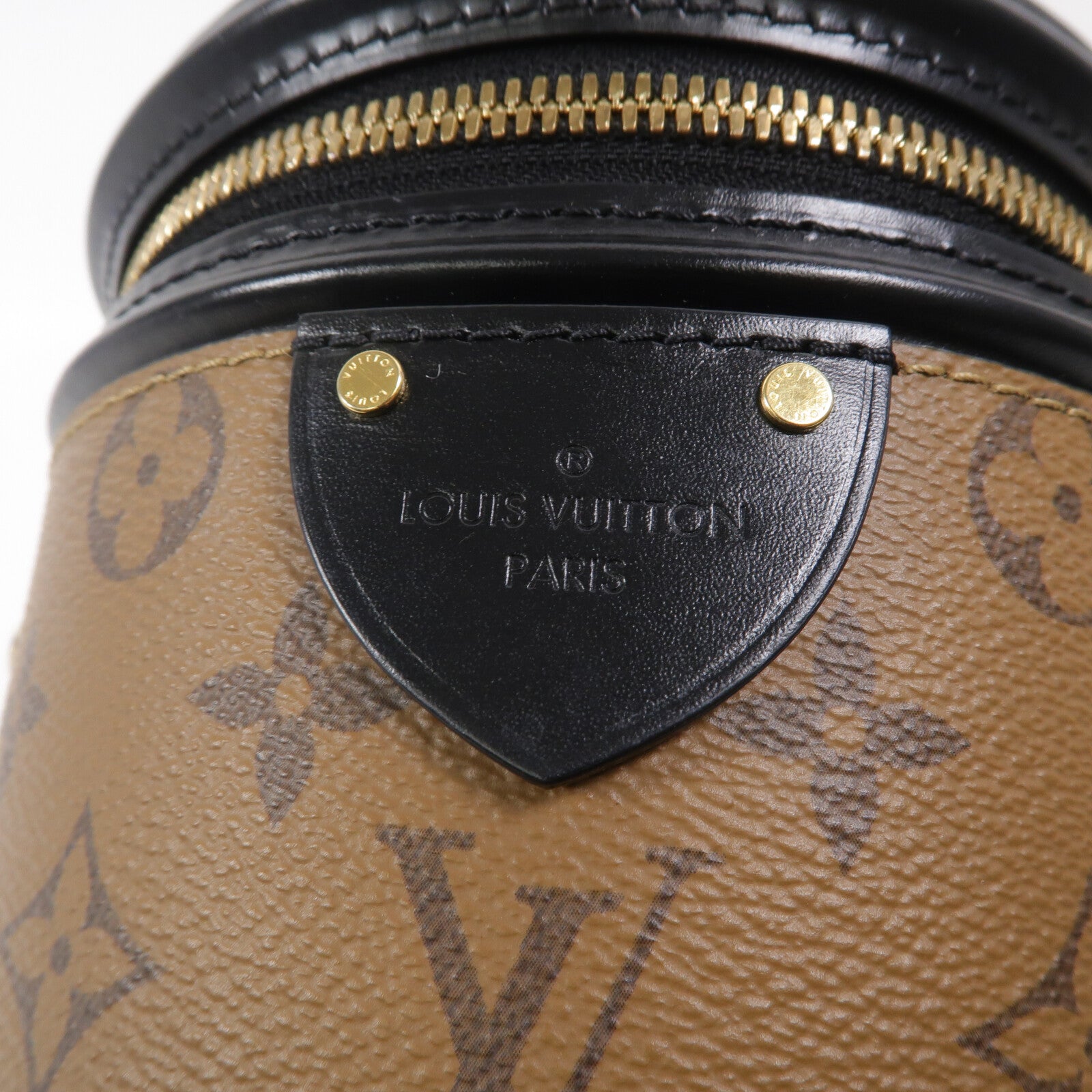 LOUIS VUITTON Monogram Reverse Cannes手挽肩背兩用袋