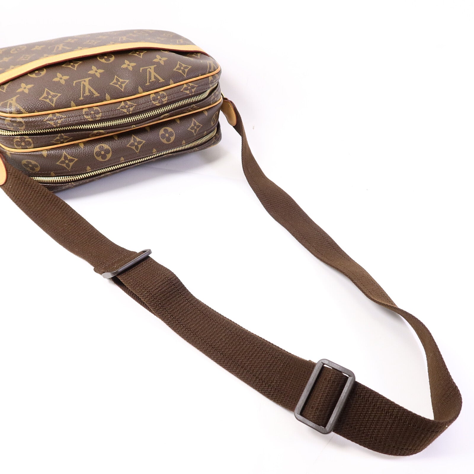 LOUIS VUITTON Monogram Reporter PM肩背袋
