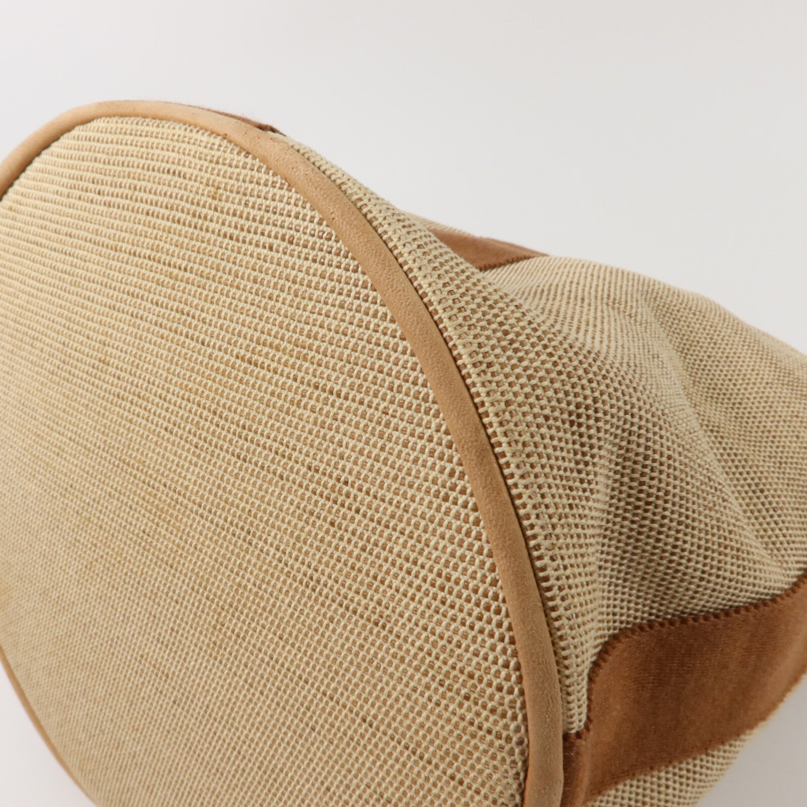 HERMES 帆布Saxo MM Bucket手挽袋