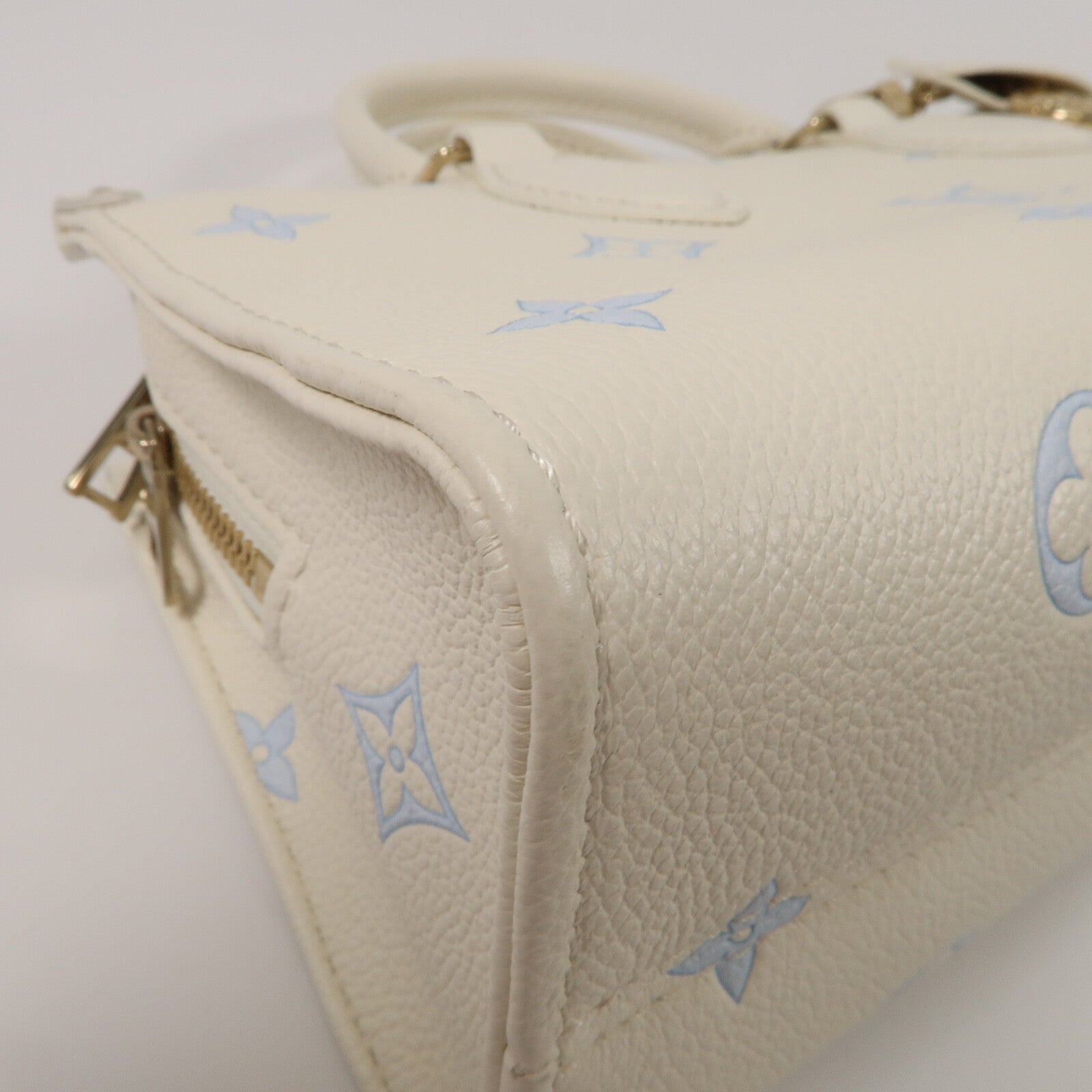LOUIS VUITTON Monogram Empreinte On The Go East West手挽肩背兩用袋