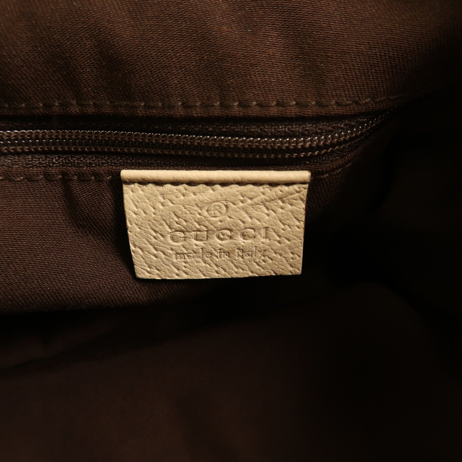 GUCCI 帆布Shoulder Bag金扣肩背袋