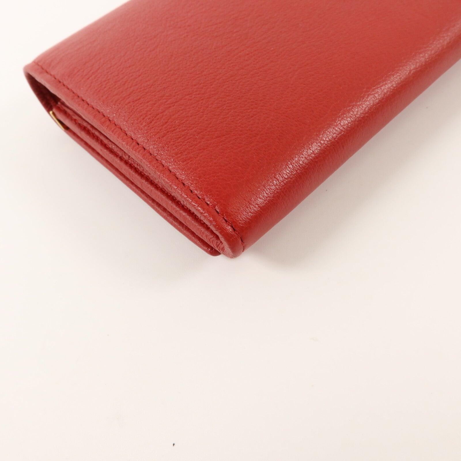 YVES SAINT LAURENT 牛皮皮革Long Wallet長錢包