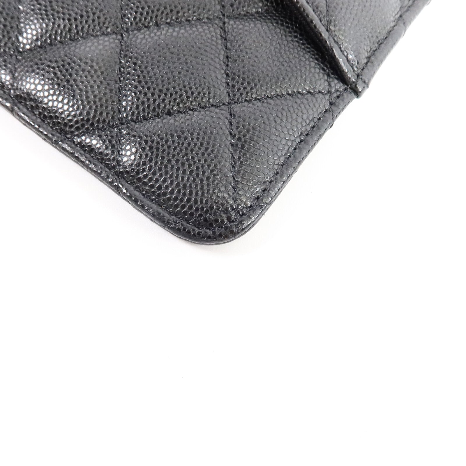 CHANEL 牛皮皮革Phone Pouch W Zipper Wallet手拿包
