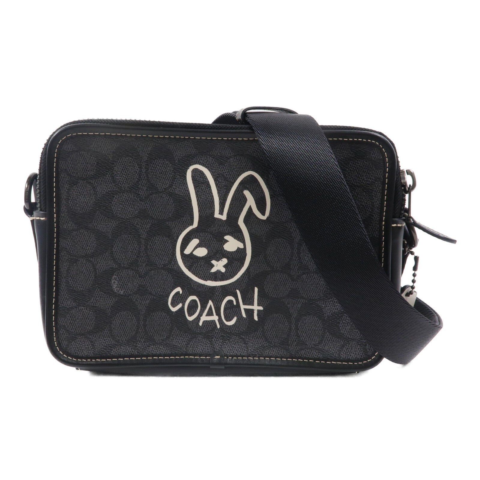 COACH 牛皮皮革Shoulder Bag肩背袋
