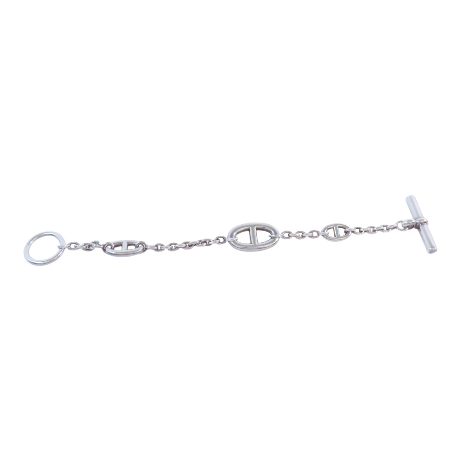 HERMES 925純銀Farandole Bracelet銀扣手鏈