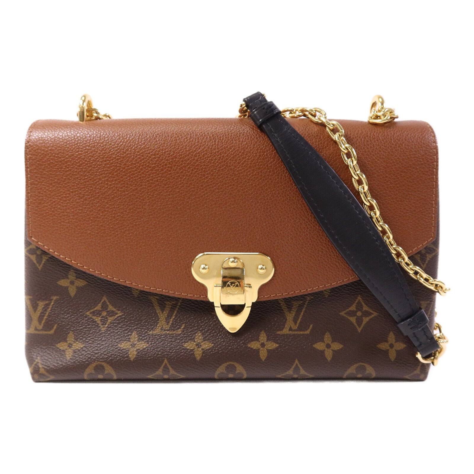 LOUIS VUITTON 【激減優惠】Monogram Saint Placide金扣鏈帶肩背袋