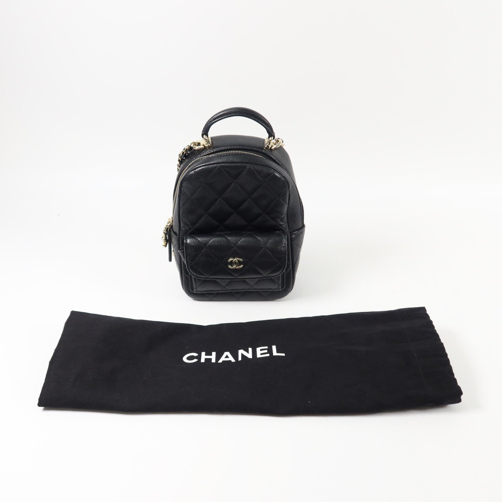 CHANEL 牛皮皮革Chanel Mini Backpack背包