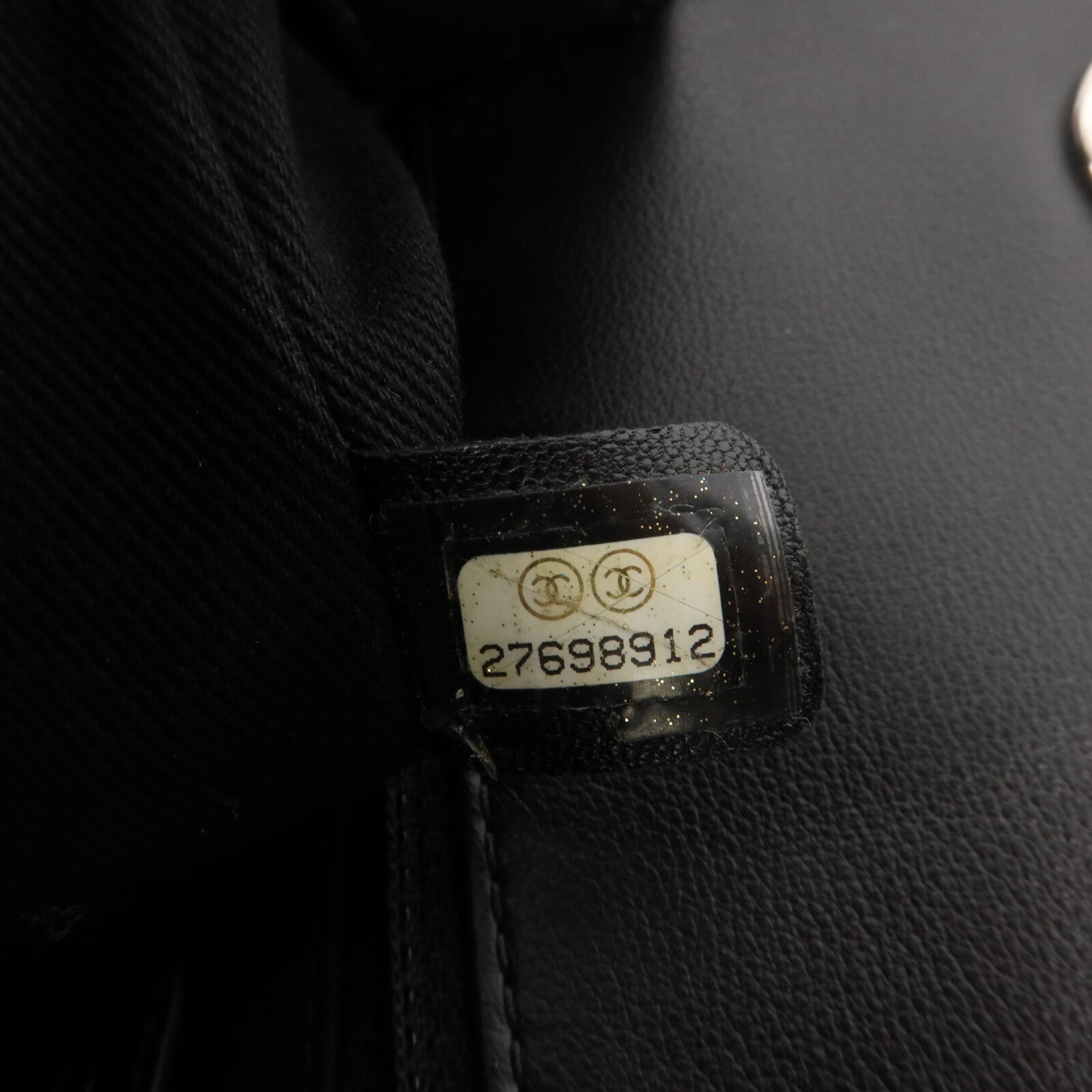 CHANEL 牛皮皮革Shoulder Bag鏈帶手挽肩背兩用袋