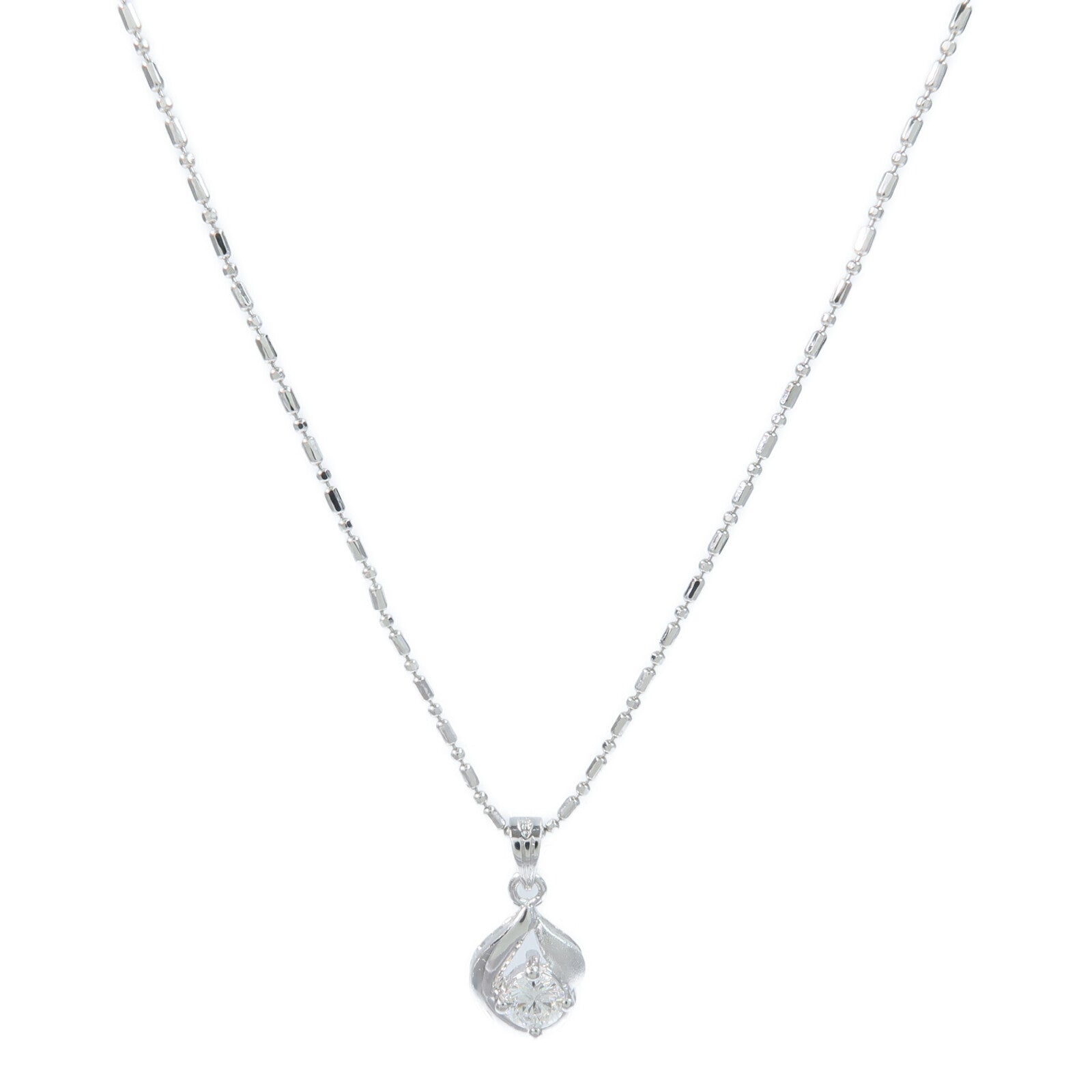JEWELRY 18K白金Diamond Necklace鑽石項鍊