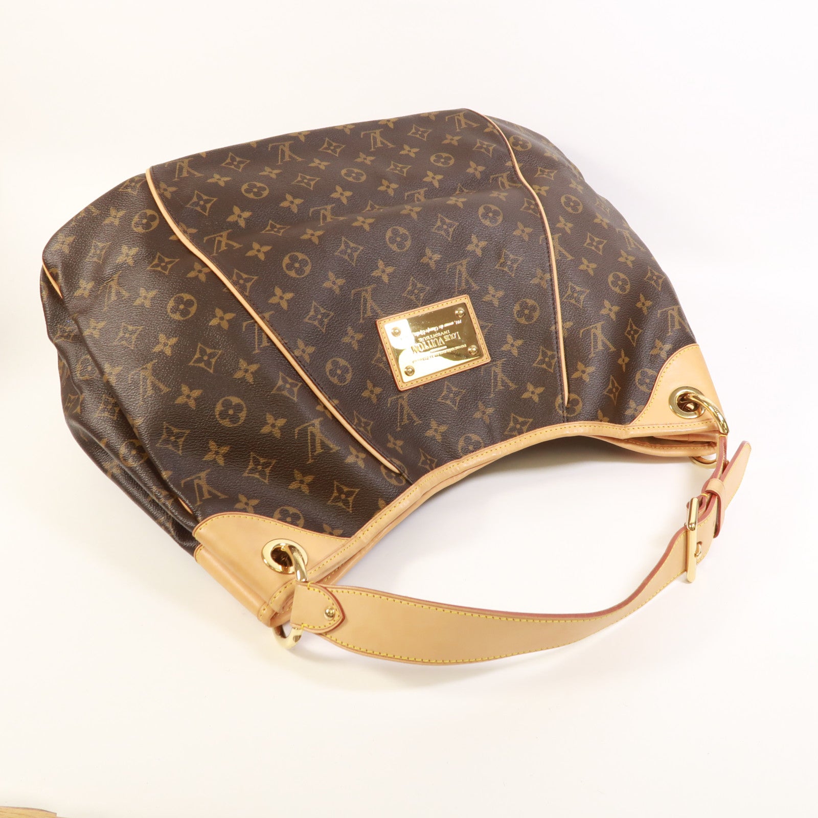 LOUIS VUITTON Monogram Galliera GM金扣肩背袋