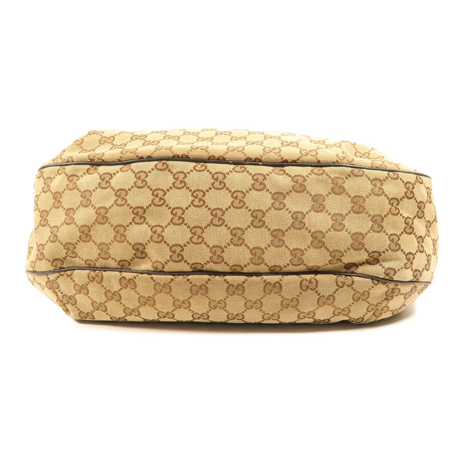 GUCCI 帆布Shoulder Bag金扣肩背袋