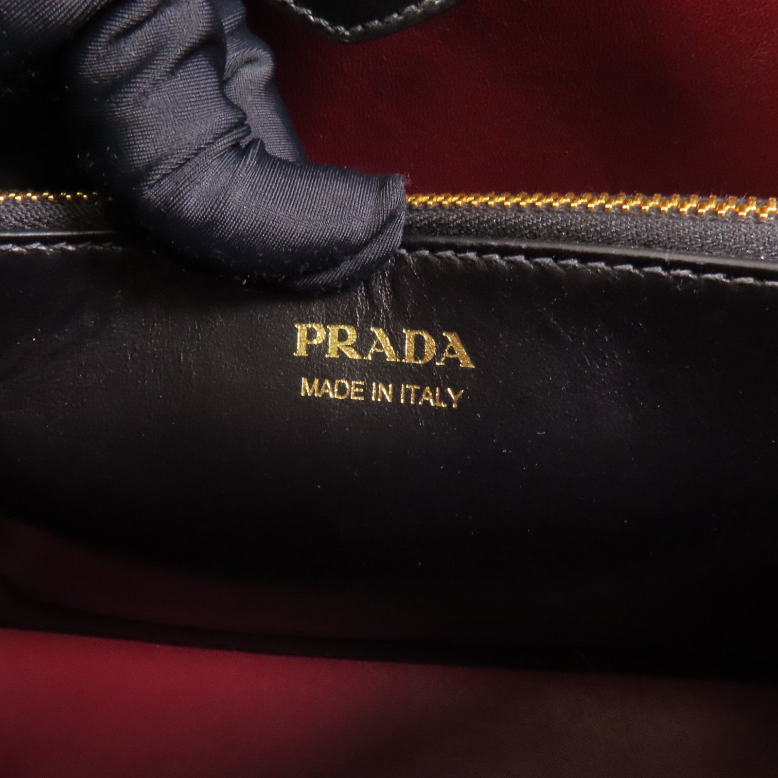 PRADA Saffiano皮革Shoulder Bag金扣手挽肩背兩用袋