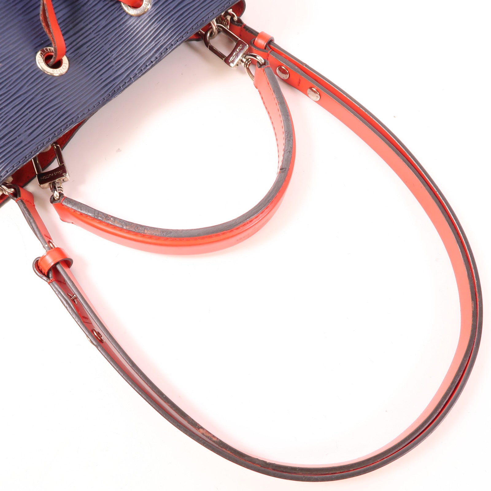 LOUIS VUITTON Epi NeoNoe MM銀扣手挽肩背兩用袋