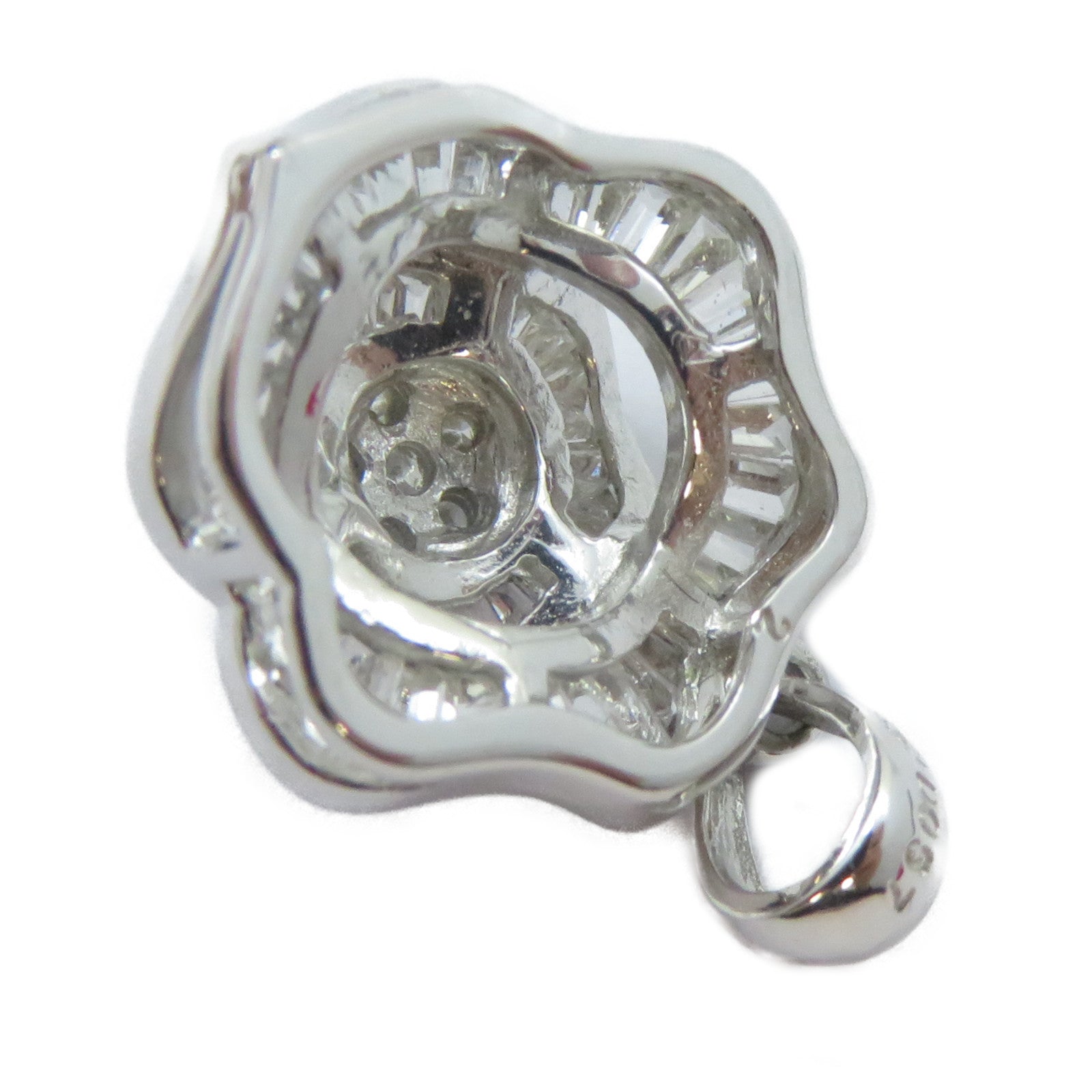 JEWELRY 18K白金Diamond Pendant 0.57ct鑽石吊墜