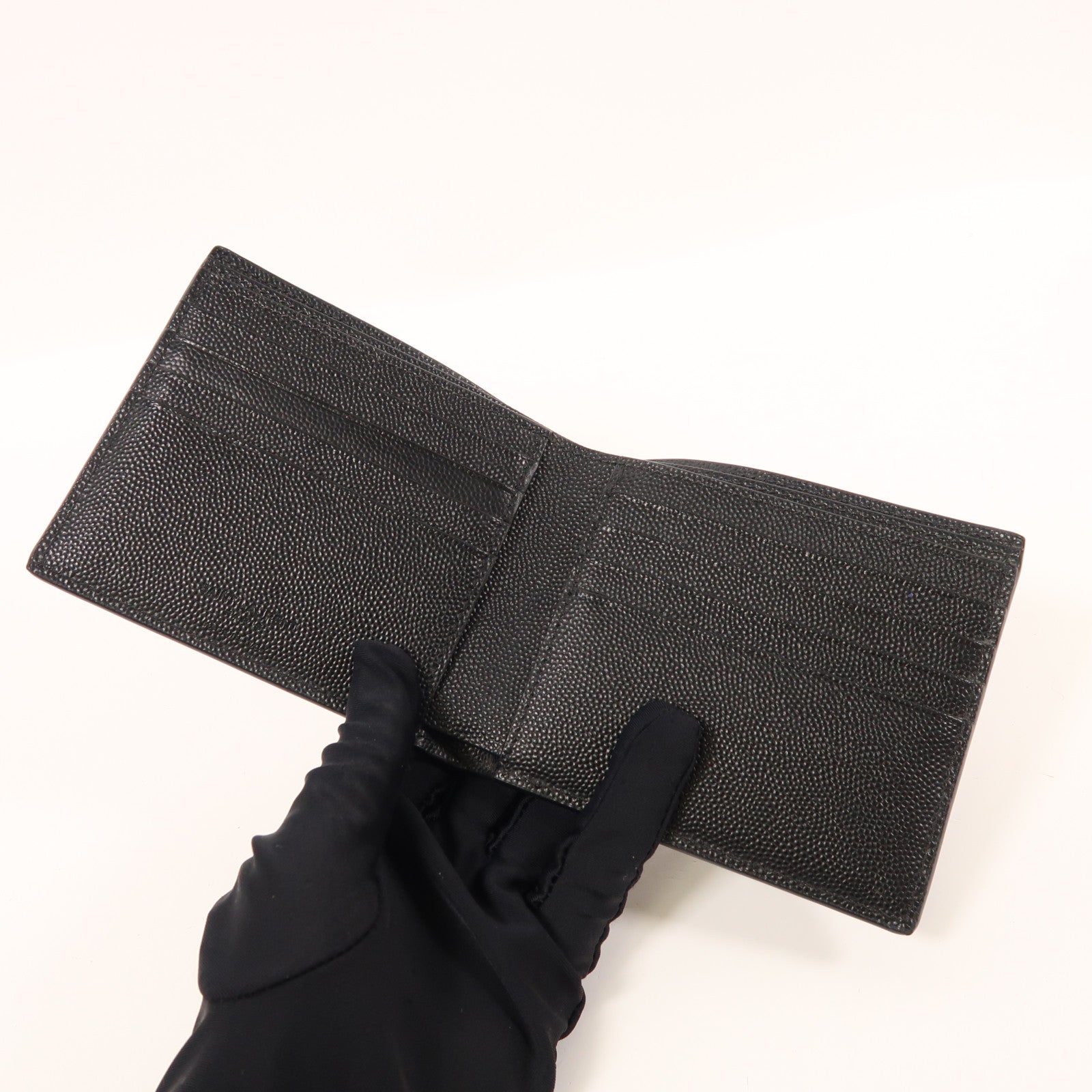 YVES SAINT LAURENT 牛皮皮革Wallet錢包