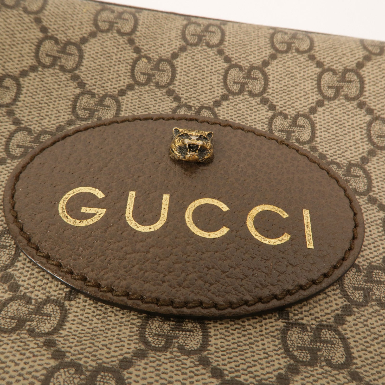 GUCCI 塗層帆布Neo Vintage GG Supreme肩背袋