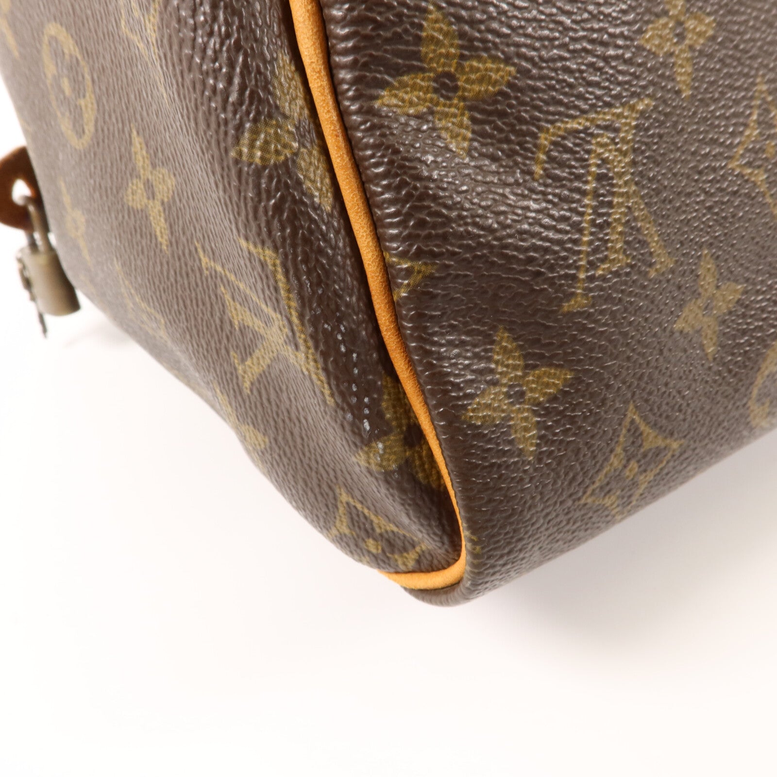 LOUIS VUITTON Monogram Speedy 30金扣手挽袋