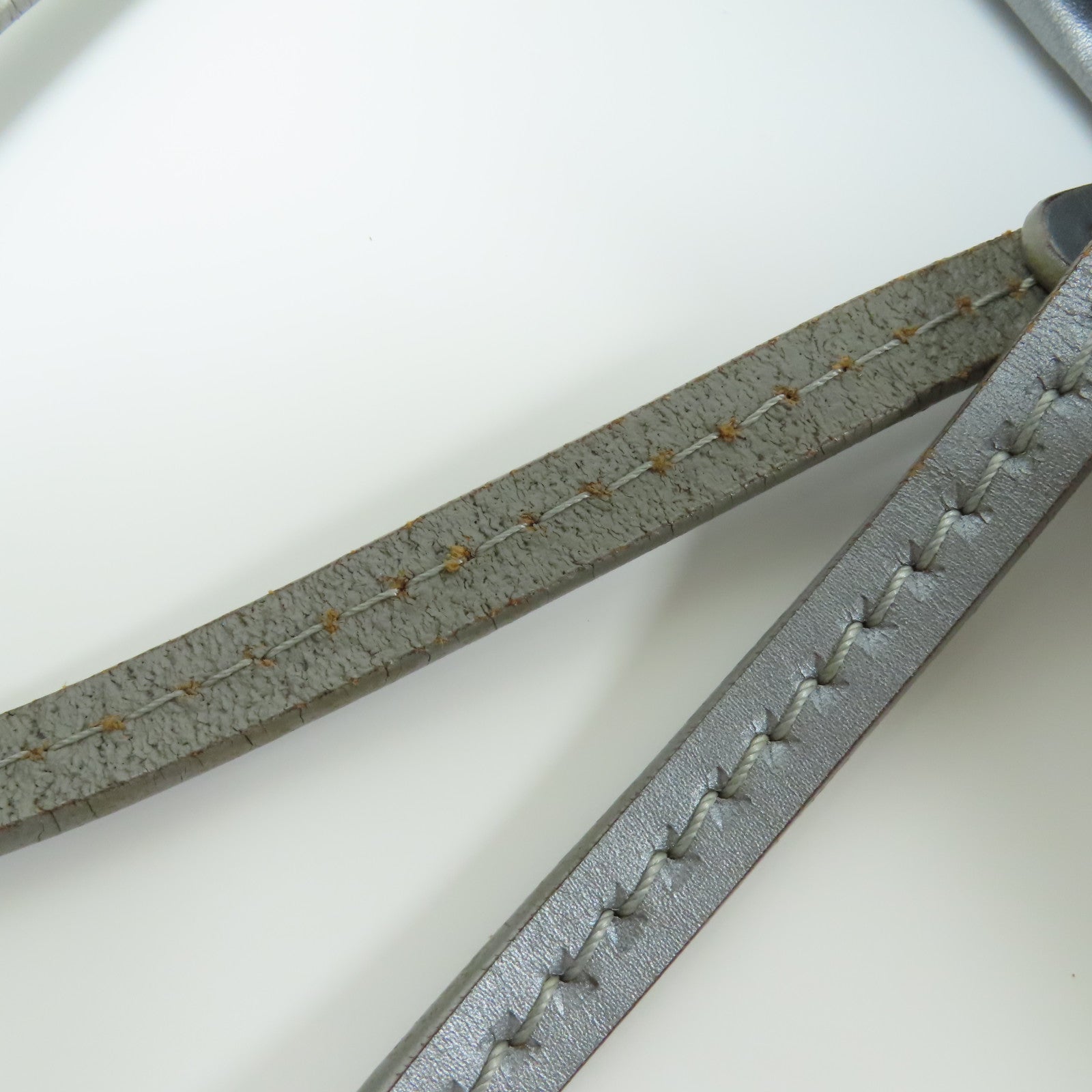 CHANEL 牛皮皮革Tote Bag銀扣肩背袋