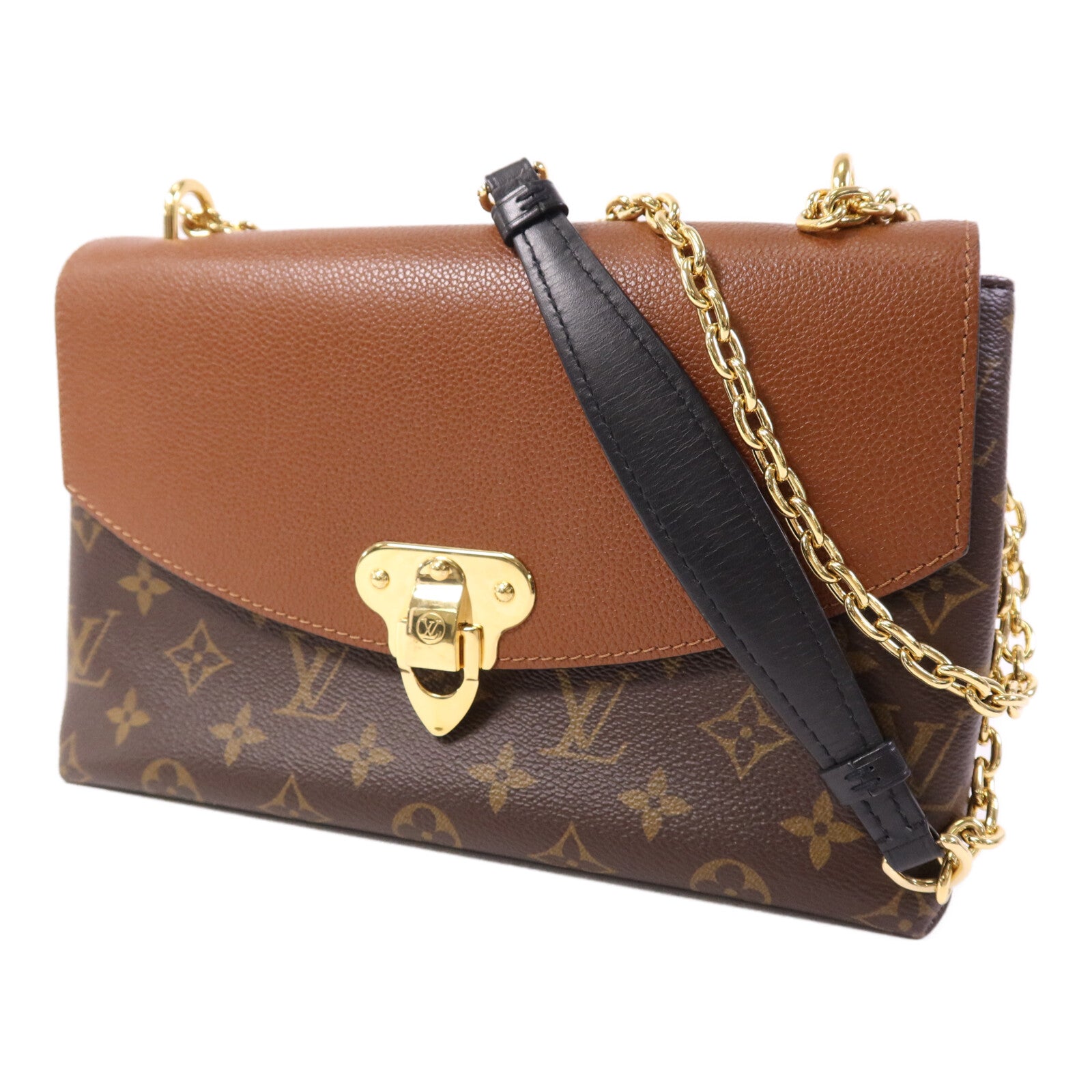 LOUIS VUITTON 【激減優惠】Monogram Saint Placide金扣鏈帶肩背袋