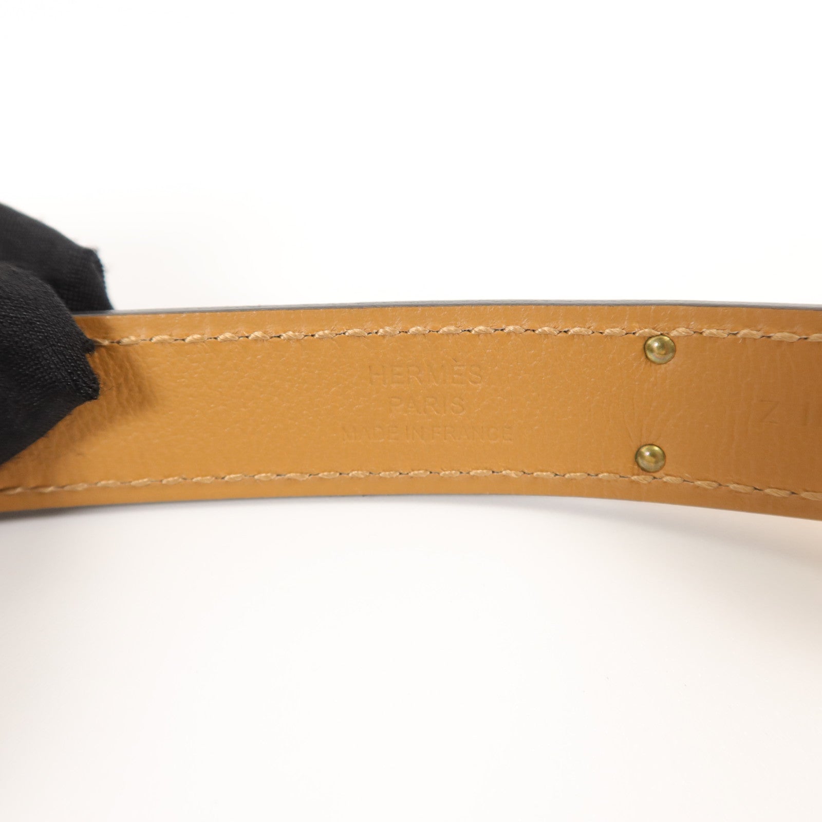 HERMES Epsom皮革Kelly 18 Belt皮帶Terre Battue