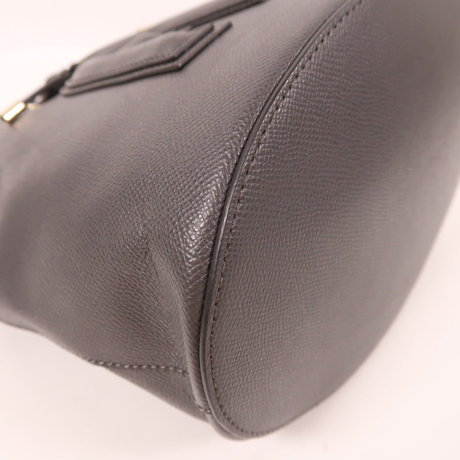 Furla 牛皮皮革Bucket Bag金扣手挽肩背兩用袋