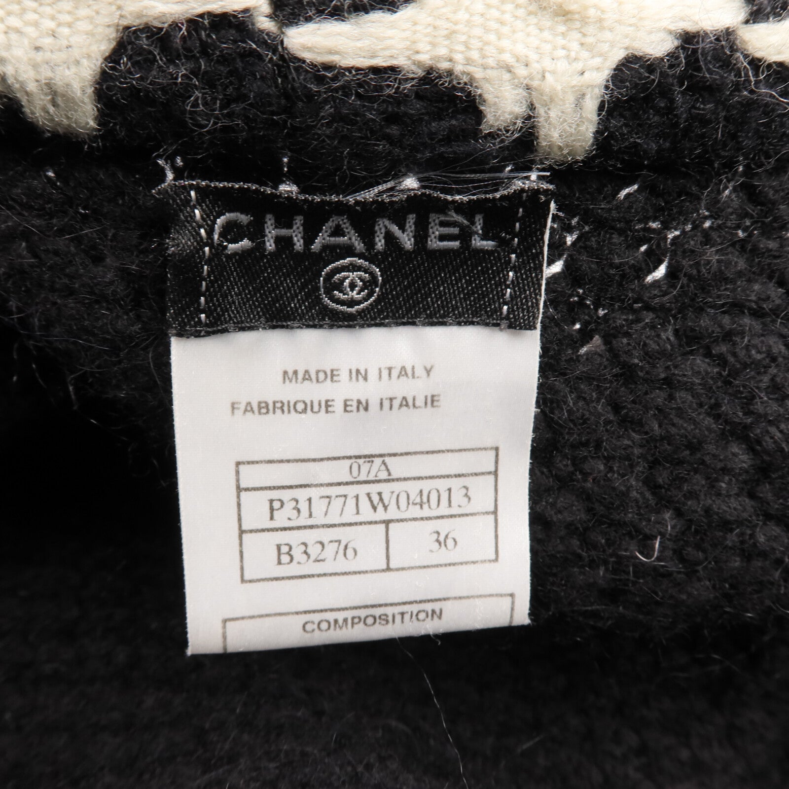 CHANEL Cashmere/Wool Long Cardigan針織