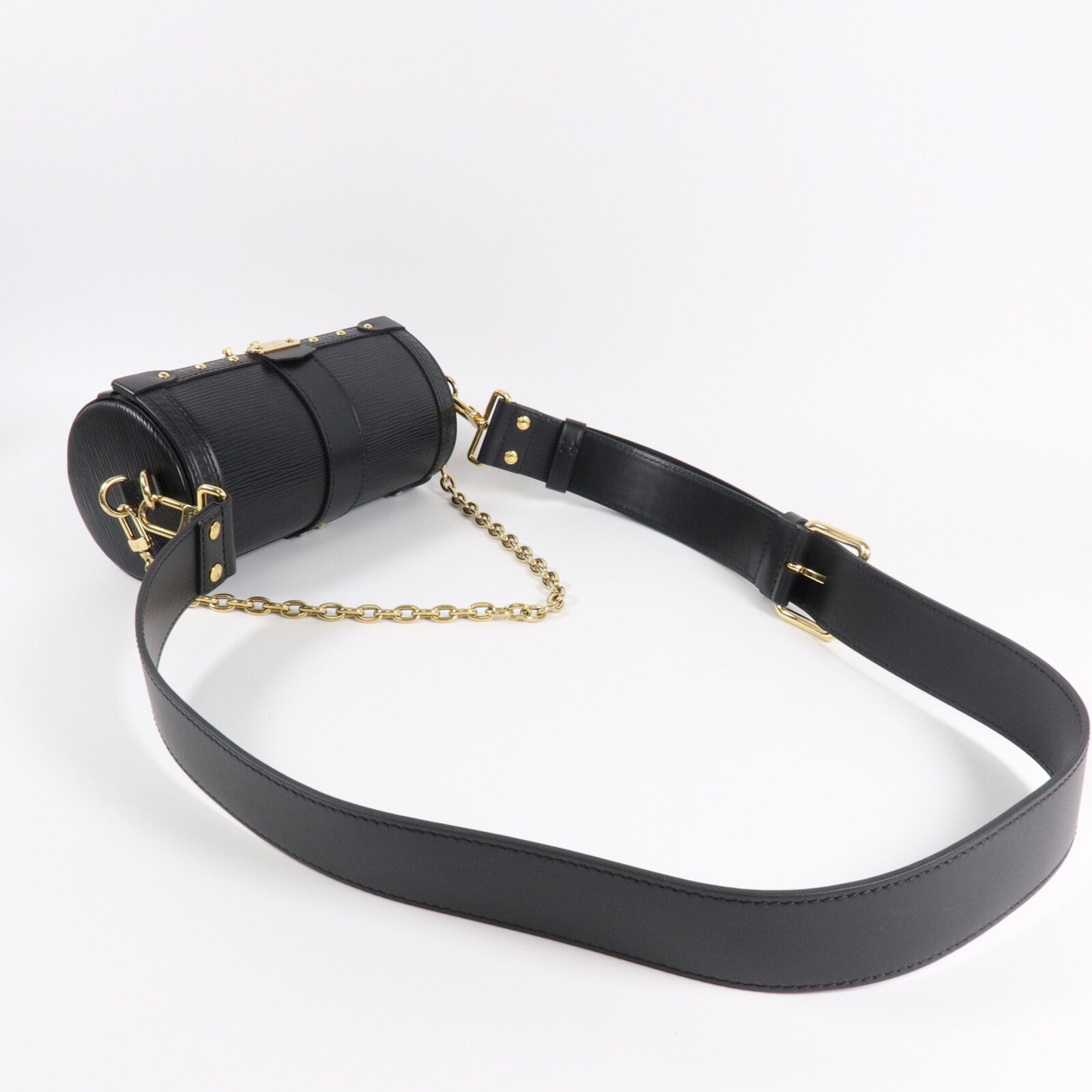 LOUIS VUITTON Epi Papillon Trunk手挽肩背兩用袋