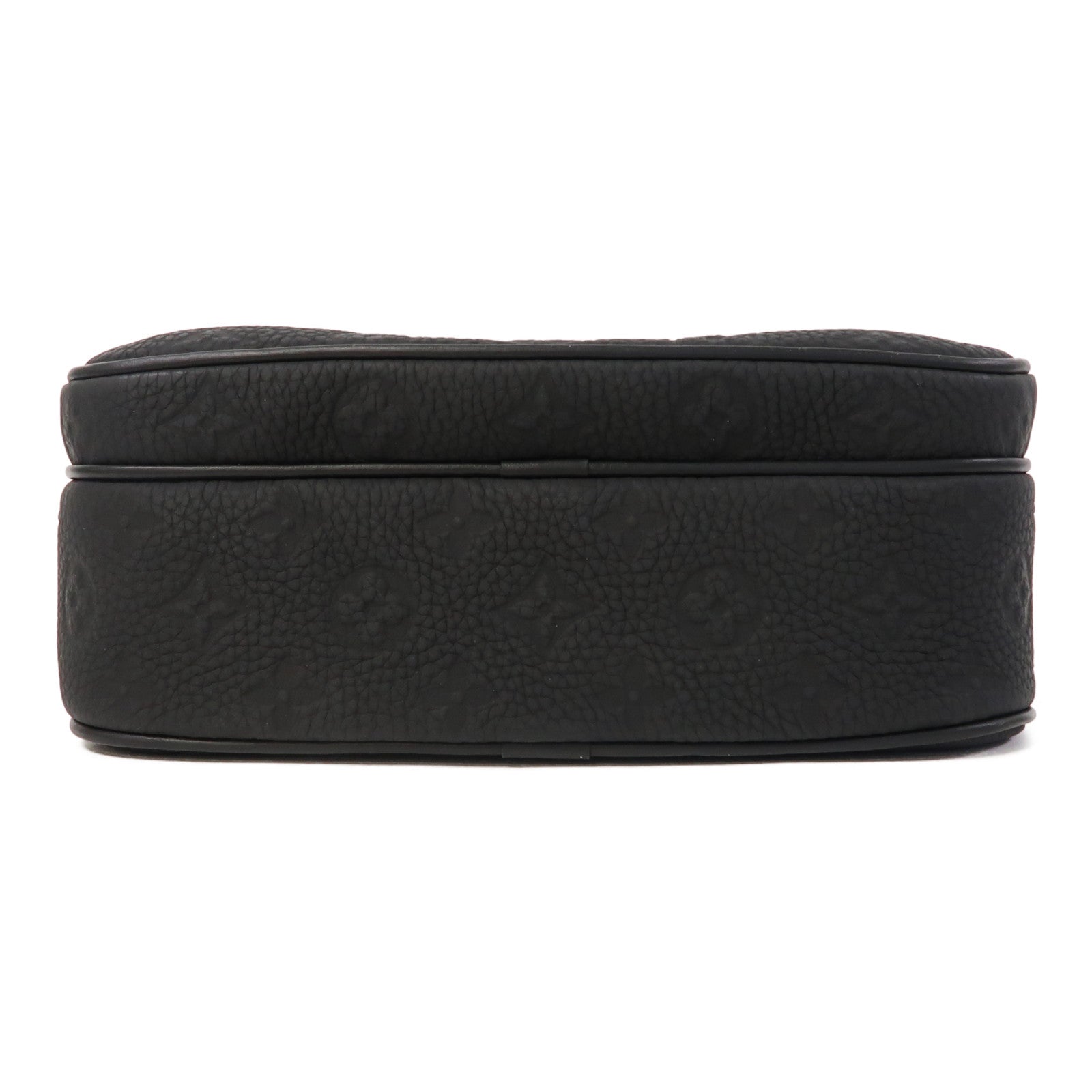 LOUIS VUITTON Monogram Taurillon S Lock肩背袋黑色