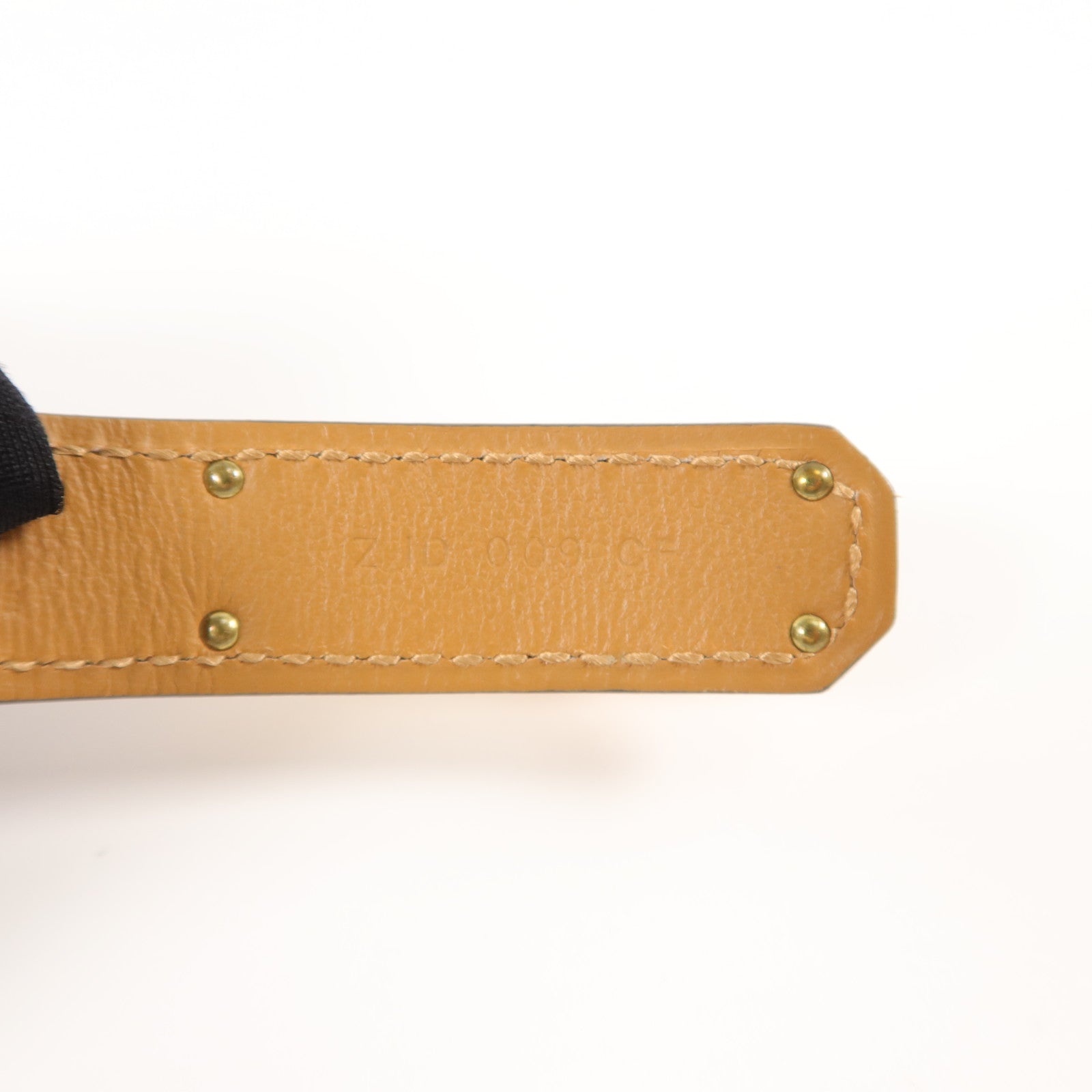 HERMES Epsom皮革Kelly 18 Belt皮帶Terre Battue