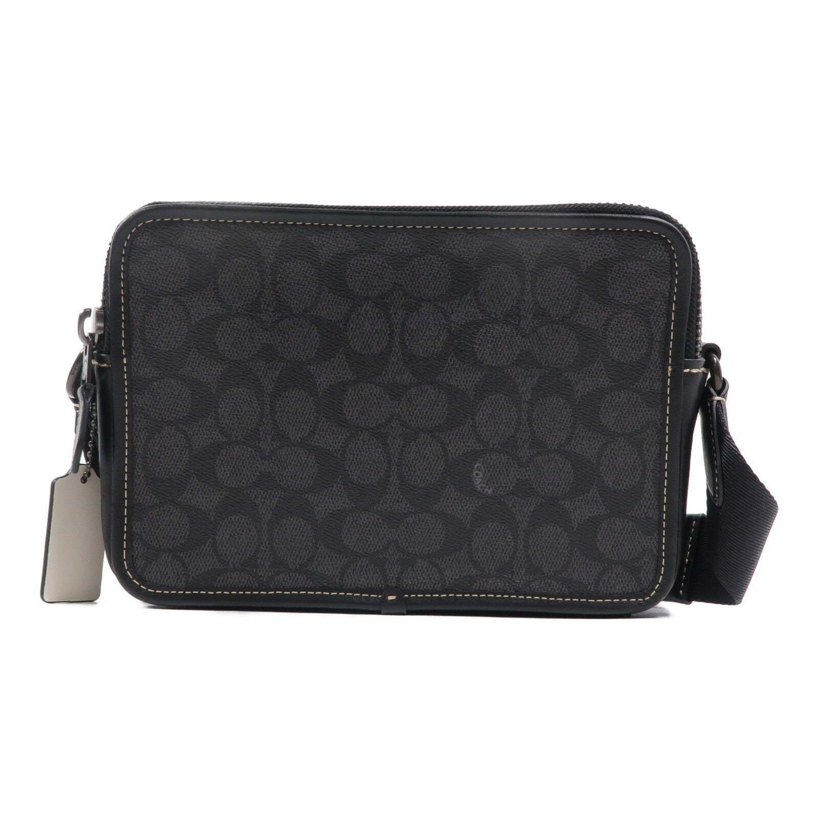 COACH 牛皮皮革Shoulder Bag肩背袋