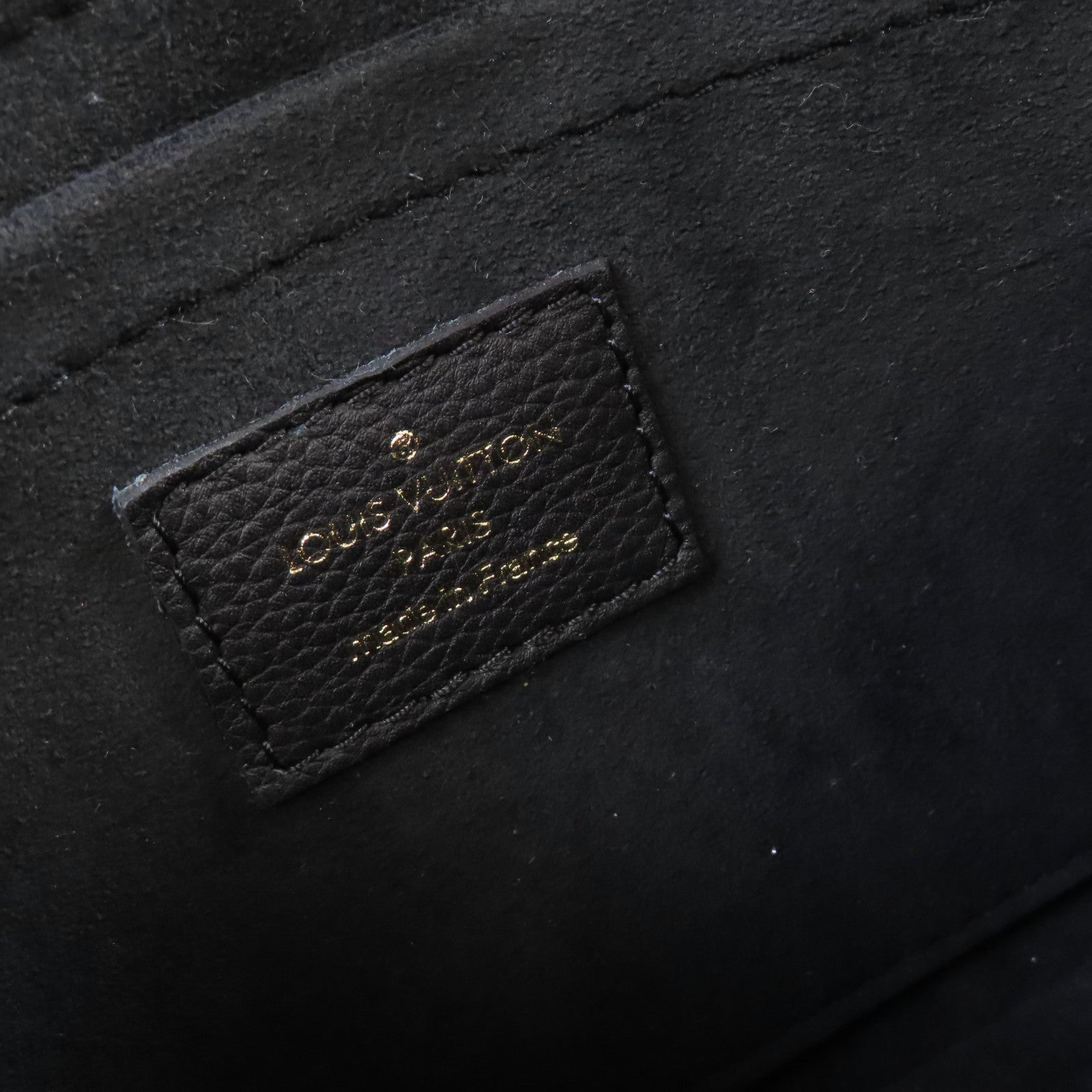 LOUIS VUITTON 牛皮皮革Lockme Tender 2Way Shoulder Bag金扣手挽肩背兩用袋黑色/粉紅色