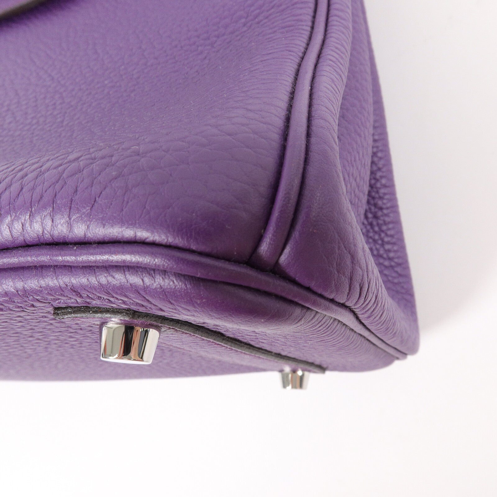 HERMES Togo皮革Birkin 30手挽袋Anemone