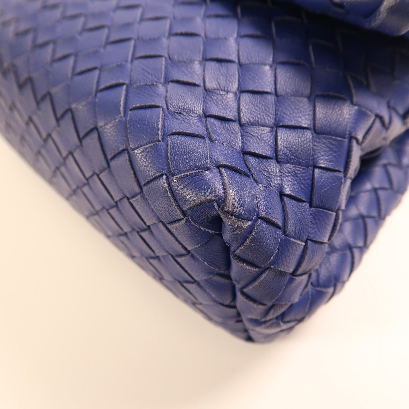 BOTTEGA VENETA 【激減優惠】織紋皮革Chain Shoulder金扣鏈帶肩背袋