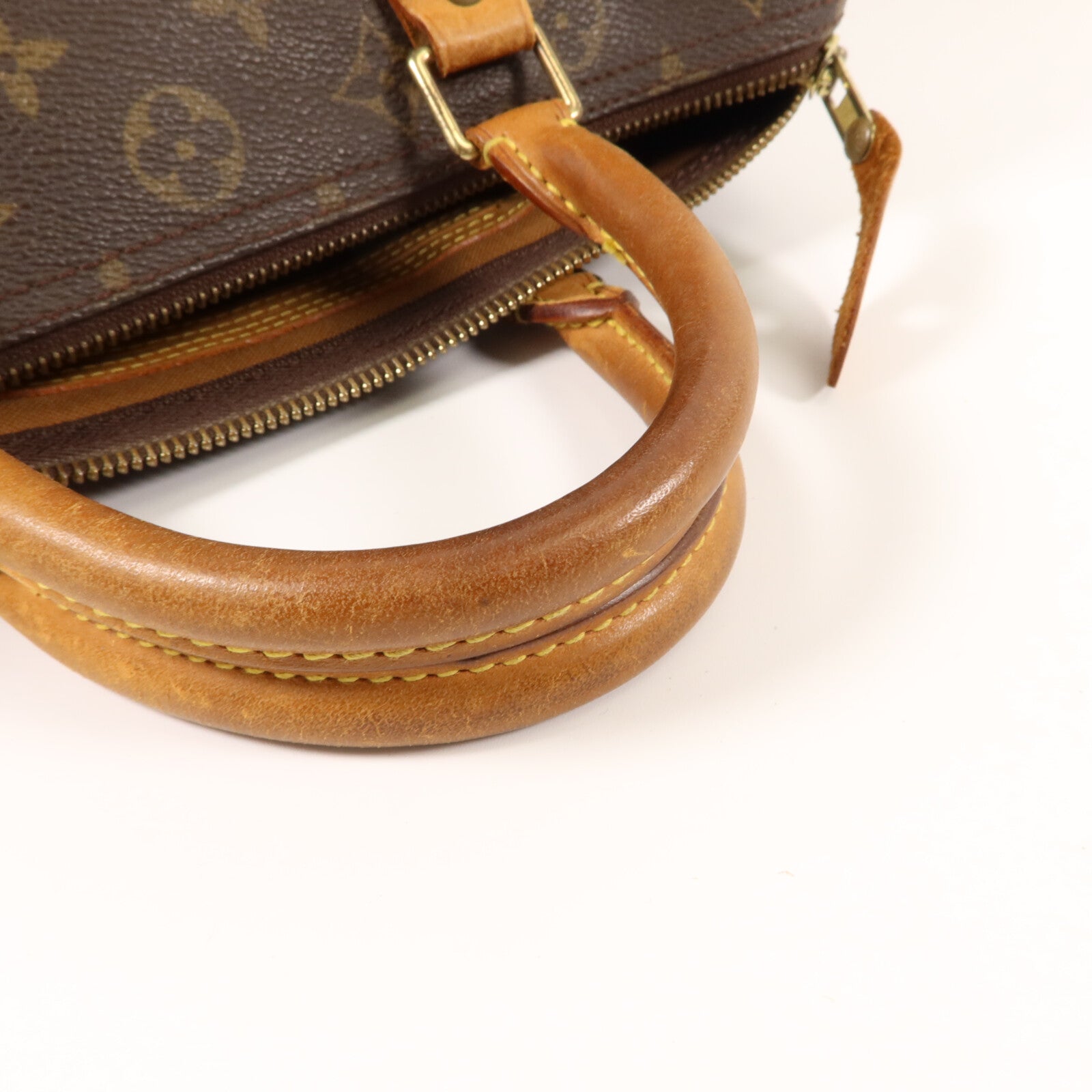LOUIS VUITTON Monogram Speedy 30金扣手挽袋