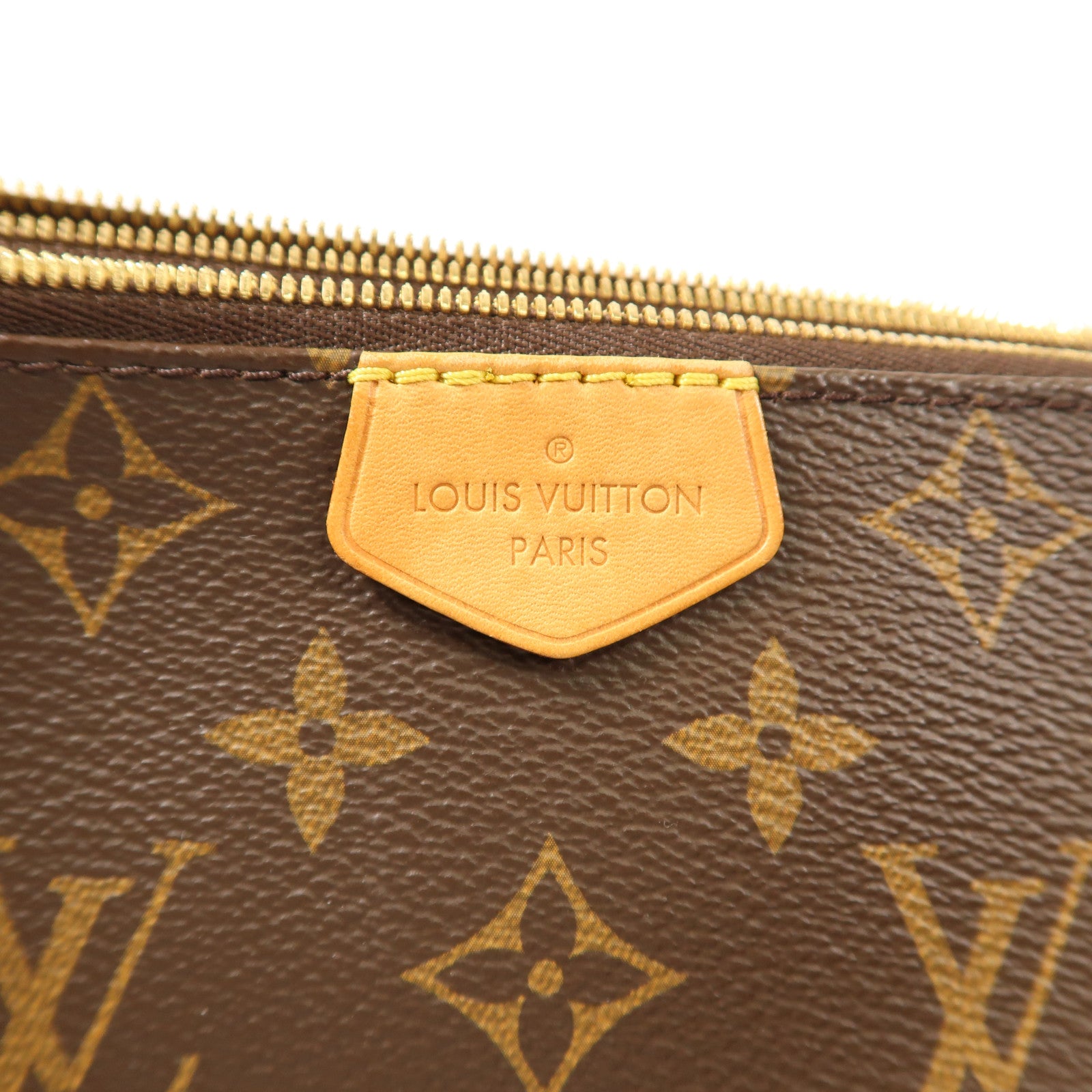 LOUIS VUITTON Monogram Multi Pochette Accessoires金扣肩背袋