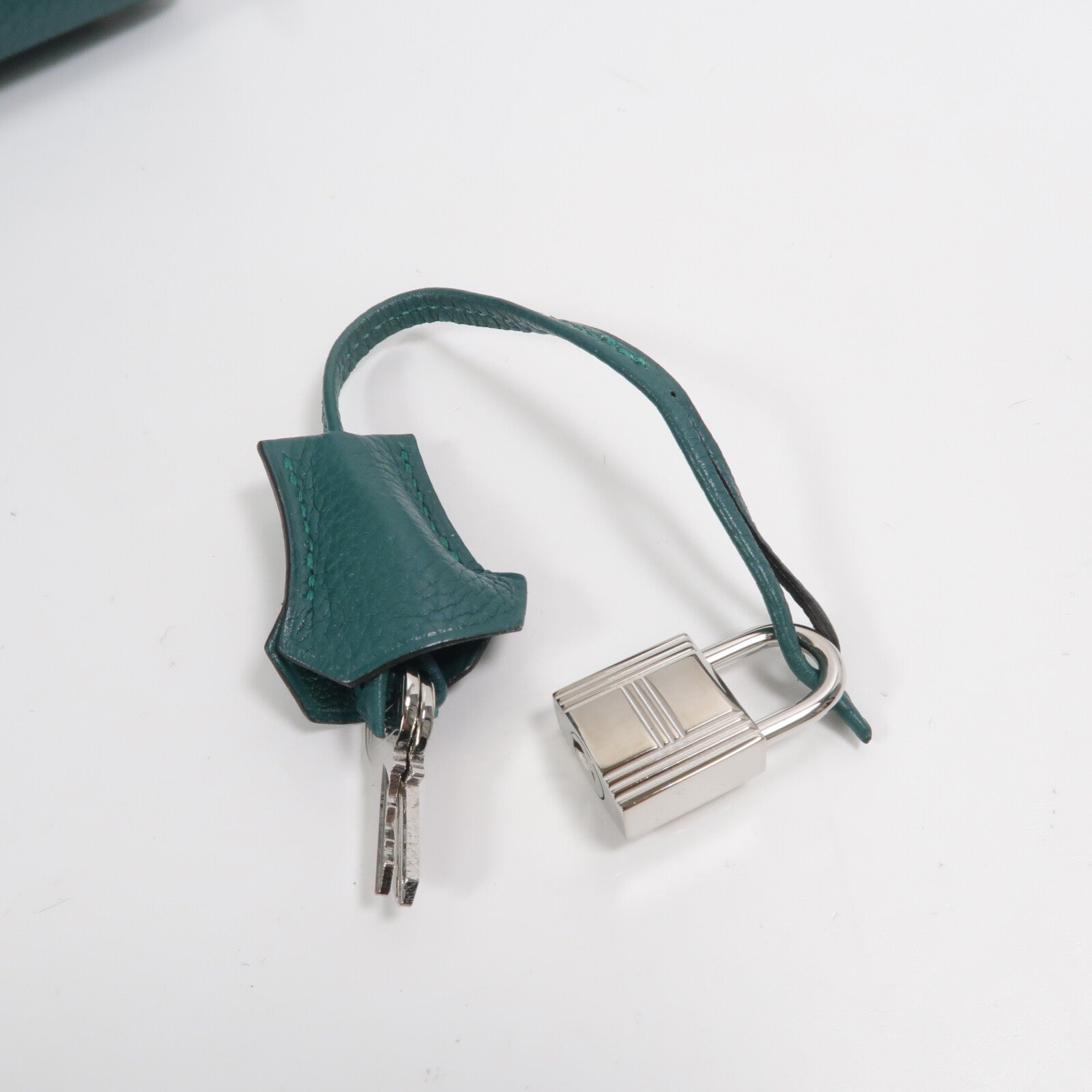 HERMES Togo皮革Kelly 28手挽肩背兩用袋Malachite