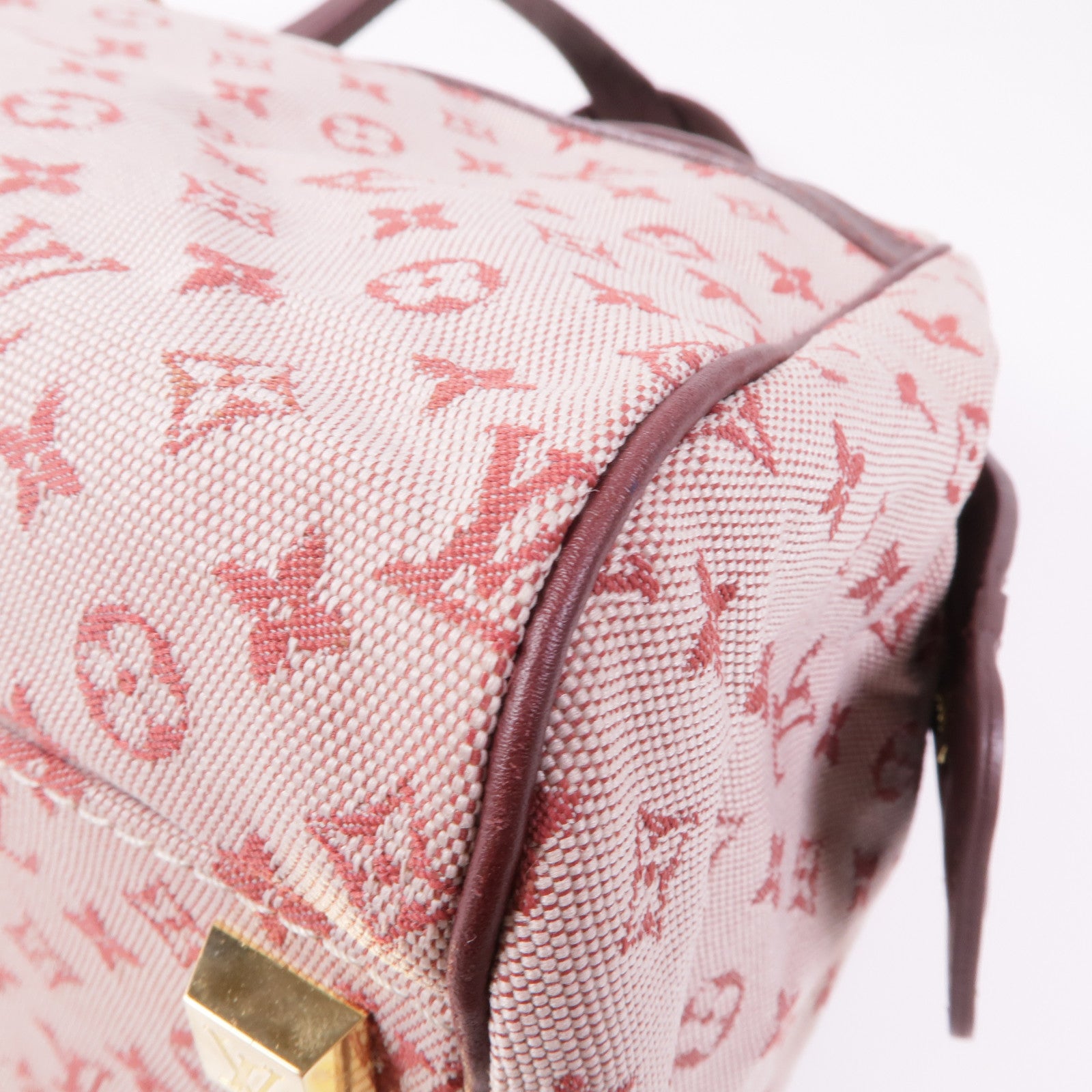 LOUIS VUITTON LV GHW Josephine PM Handbag M92216 Monogram Mini Pink