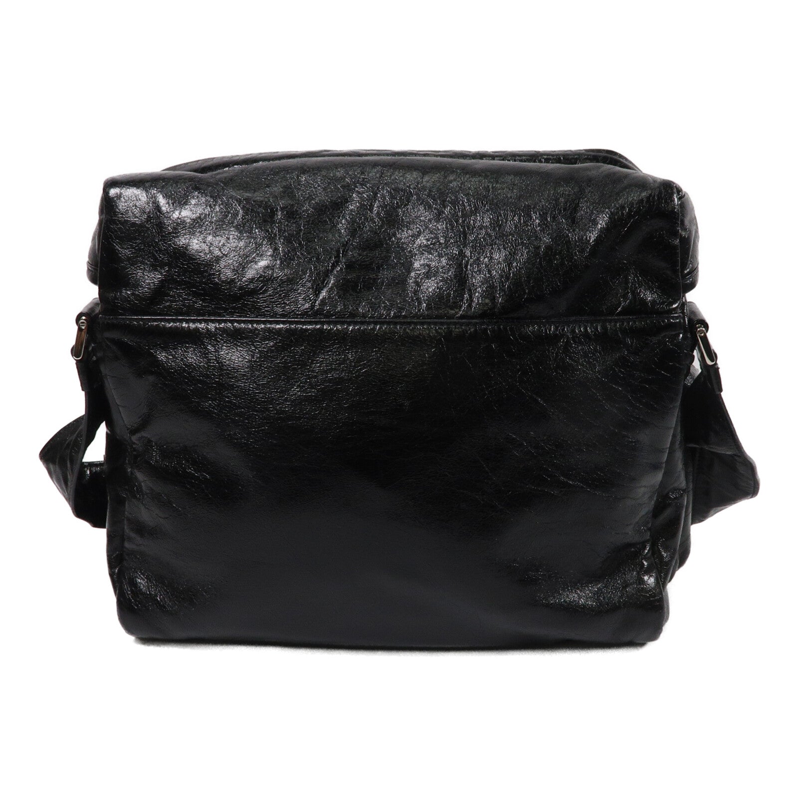 PRADA 牛皮皮革Triangle Crossbody Messenger Bag肩背袋