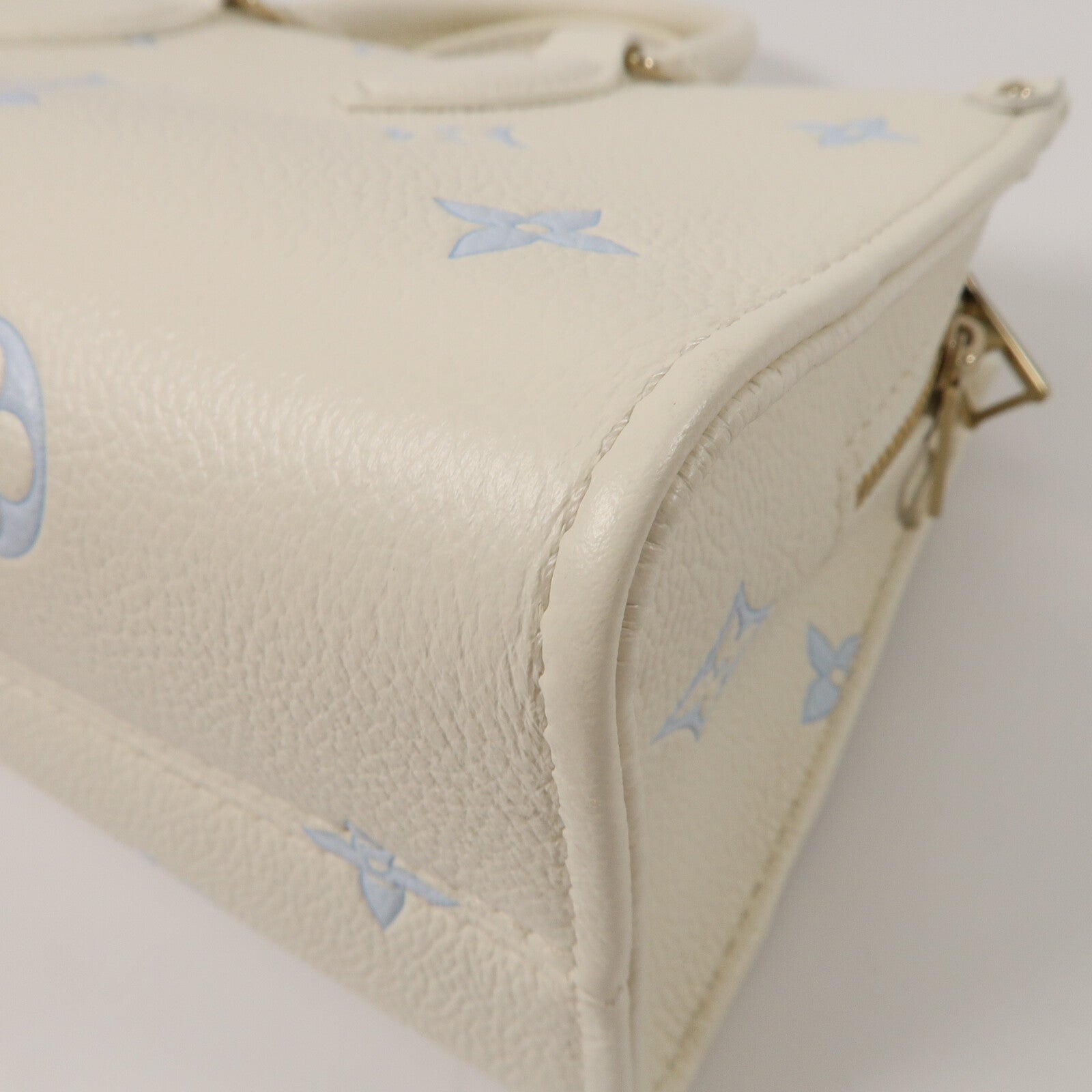 LOUIS VUITTON Monogram Empreinte On The Go East West手挽肩背兩用袋