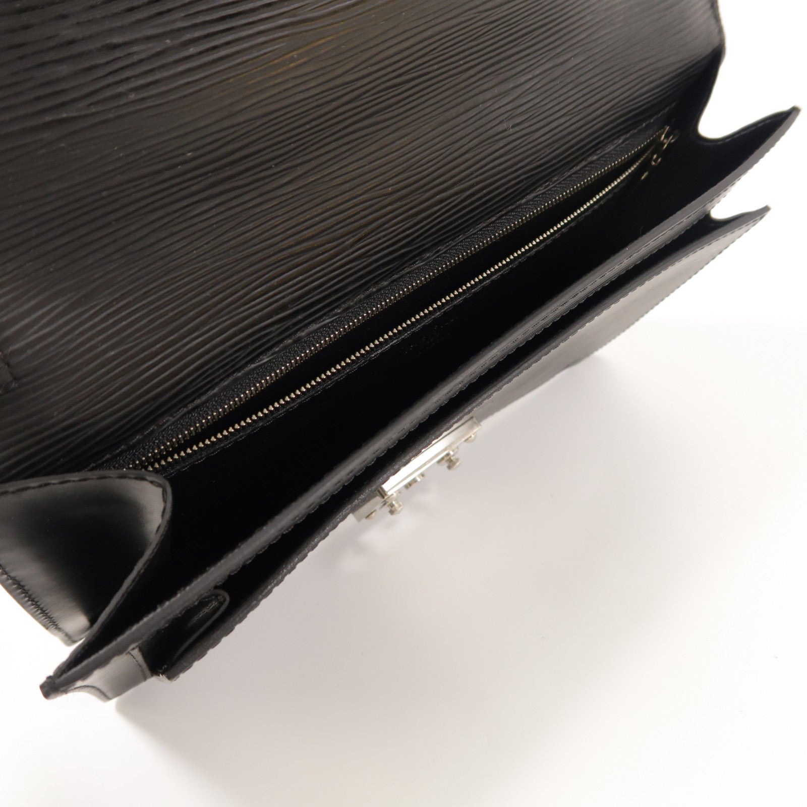 LOUIS VUITTON Epi Pochette Sellier Dra銀扣手拿包