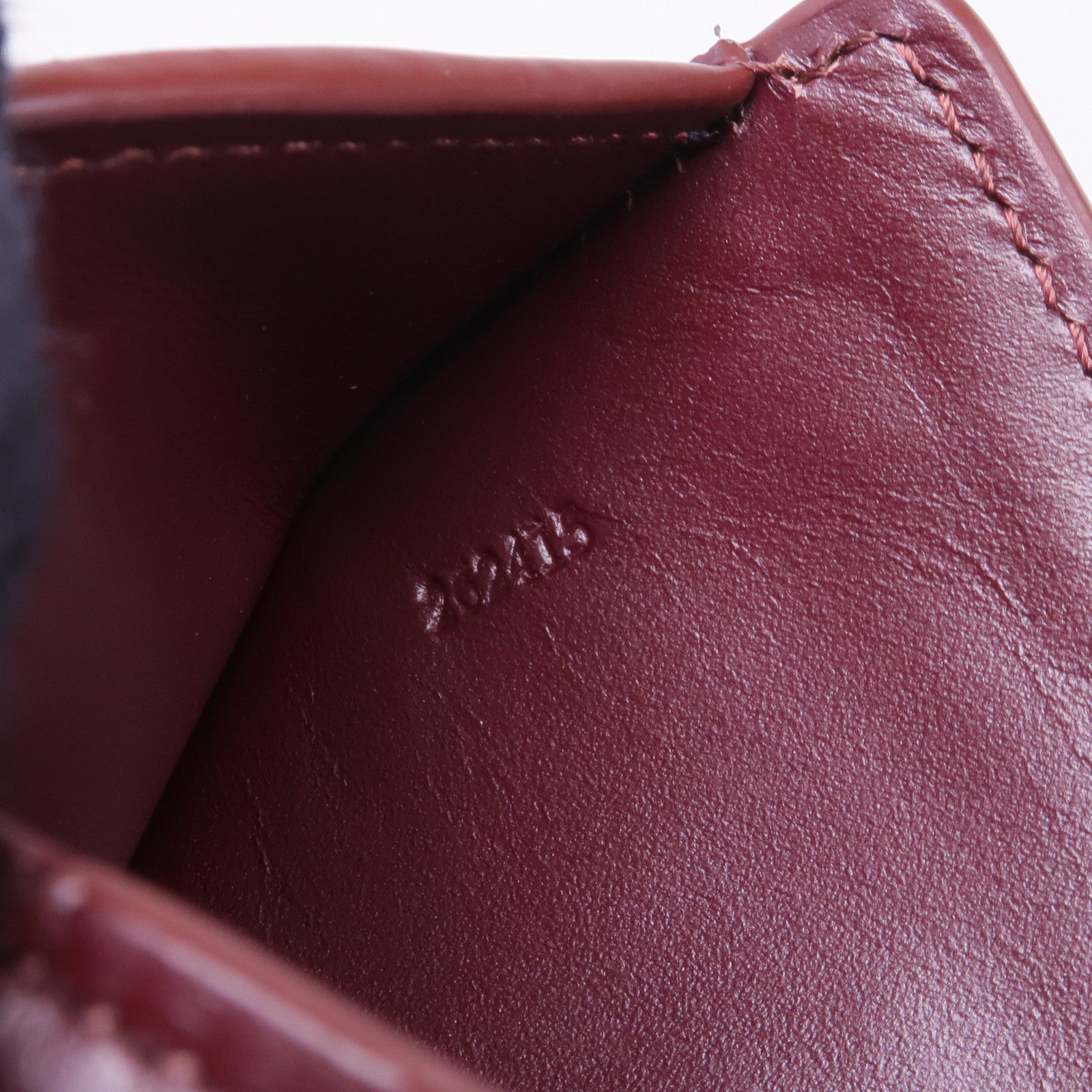 LOEWE 牛皮皮革Puzzle Compact Zip Wallet金扣錢包