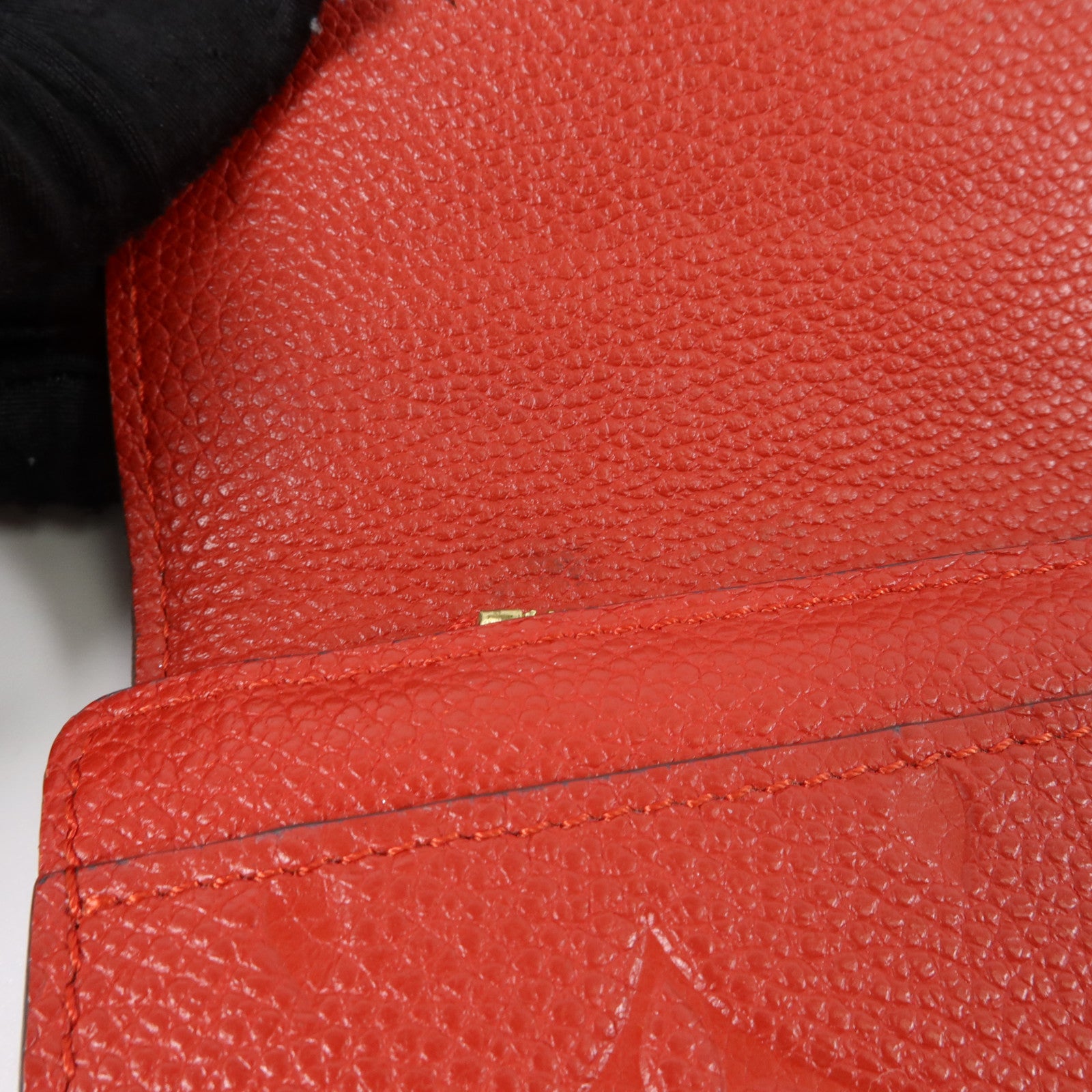 LOUIS VUITTON Monogram Empreinte Curieuse Compact金扣錢包