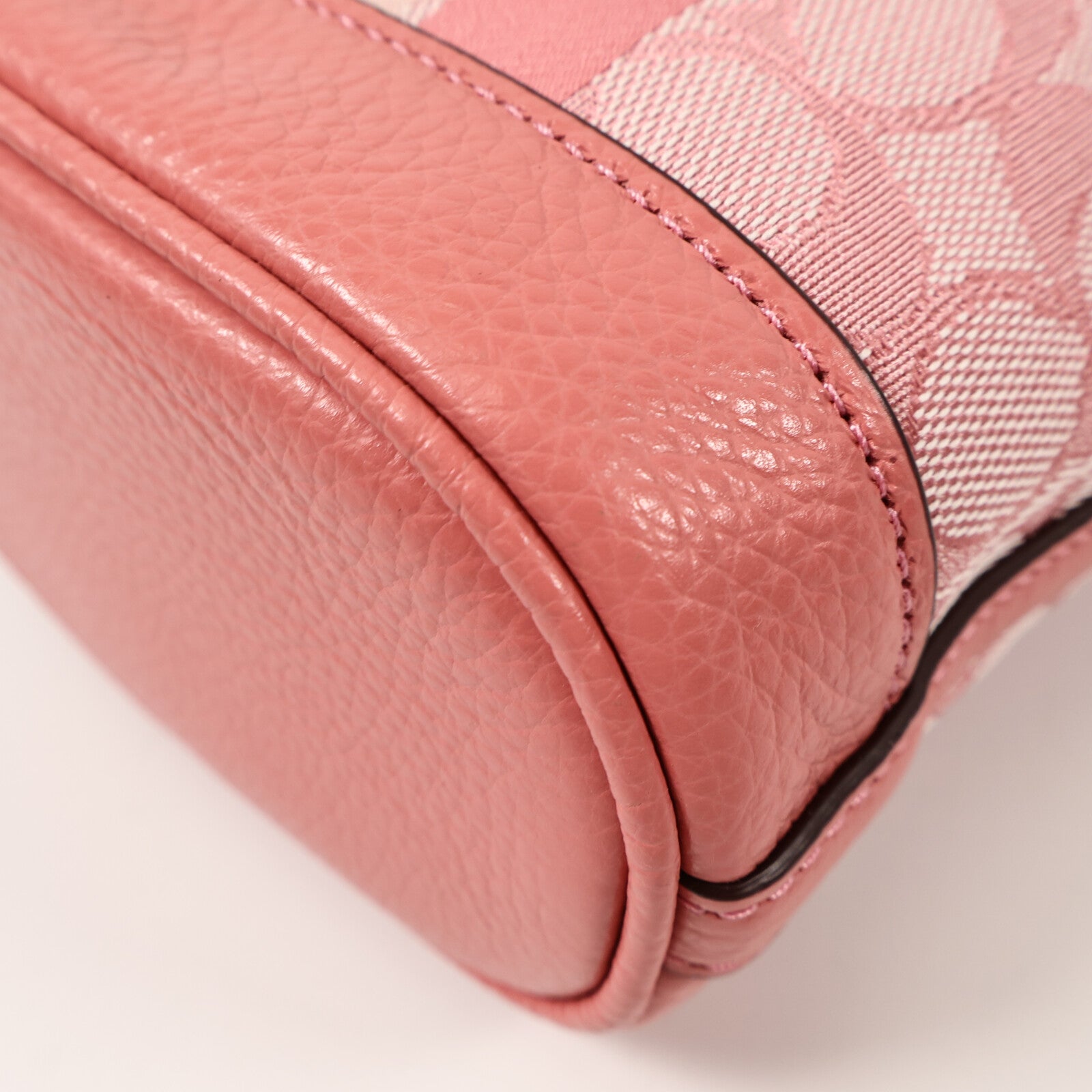 COACH 帆布Mini Dempsey Bucket Bag手挽肩背兩用袋