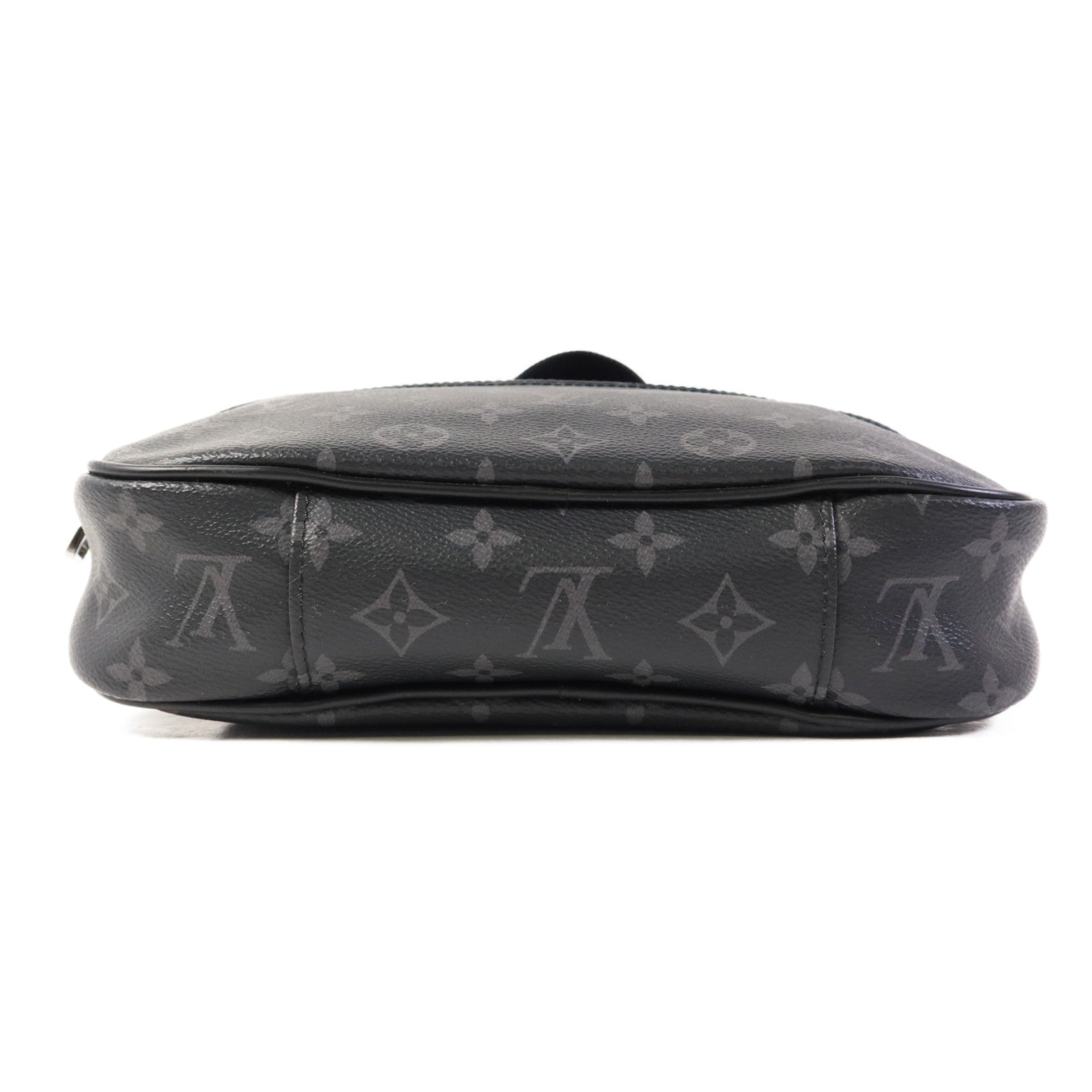 LOUIS VUITTON Monogram Eclipse Bum Bag銀扣手挽肩背兩用袋