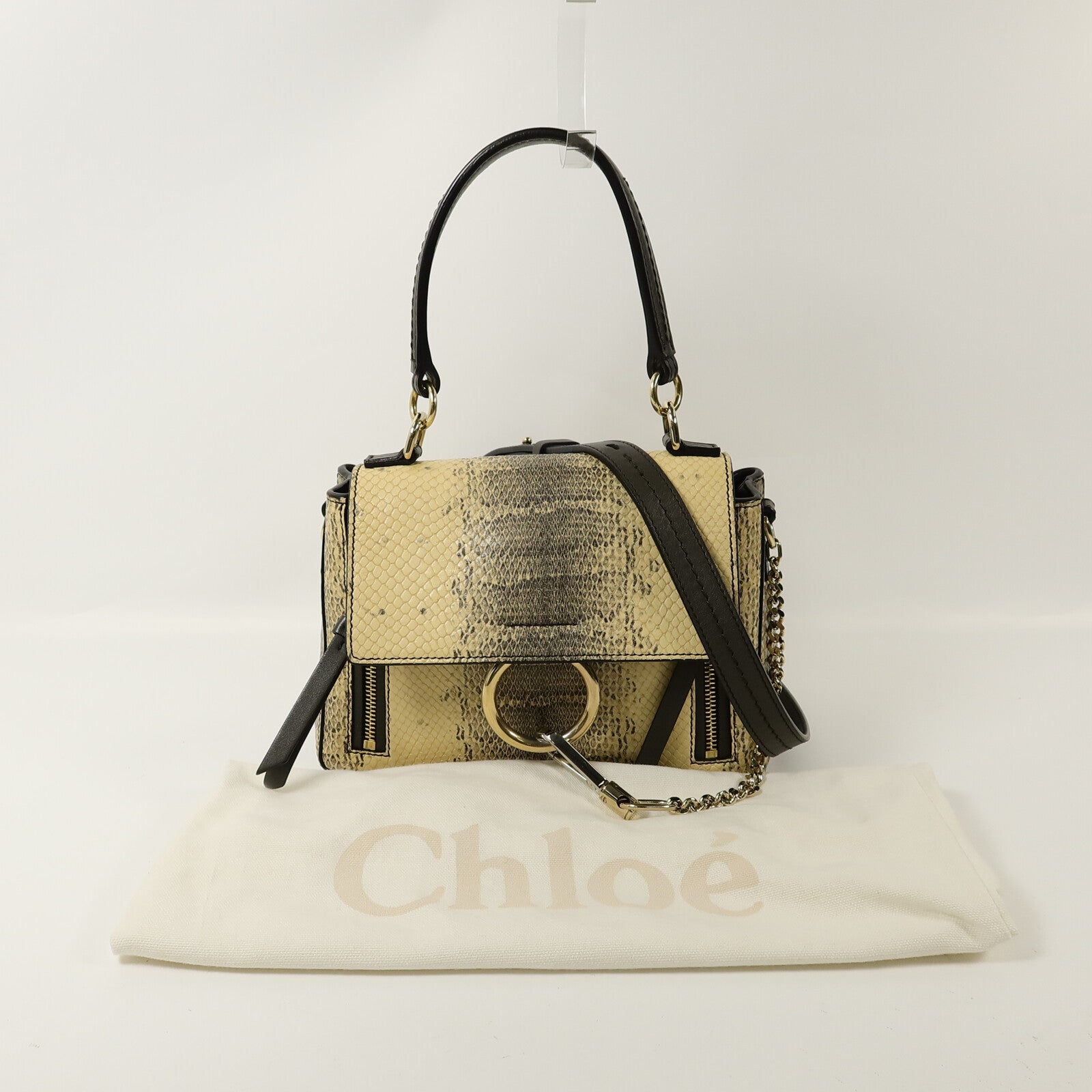 Chloe 牛皮皮革Faye Day手挽肩背兩用袋