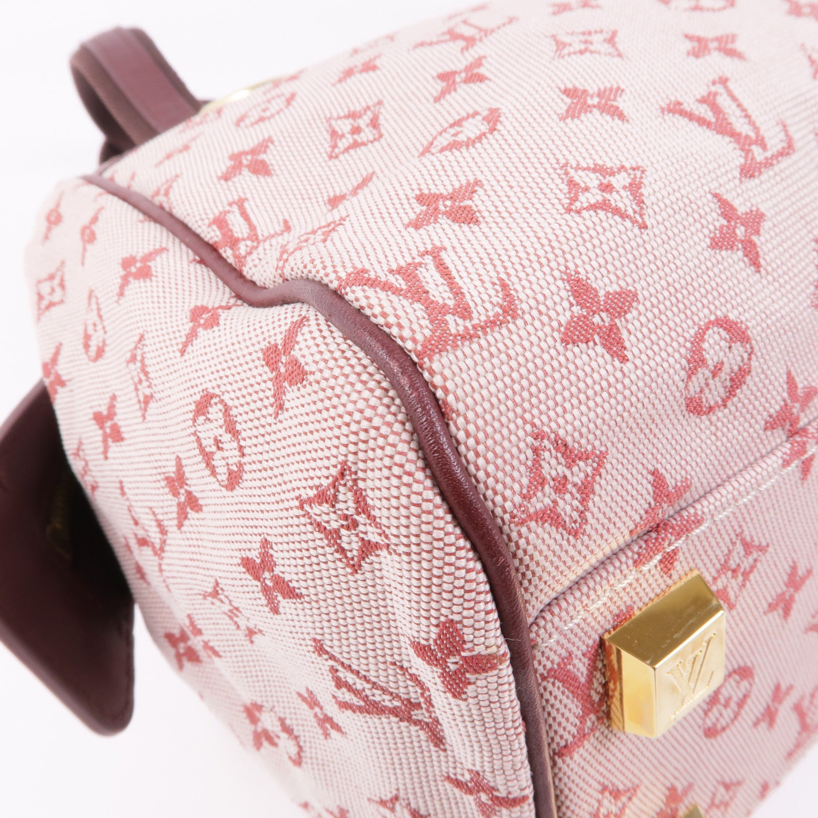 LOUIS VUITTON LV GHW Josephine PM Handbag M92216 Monogram Mini Pink