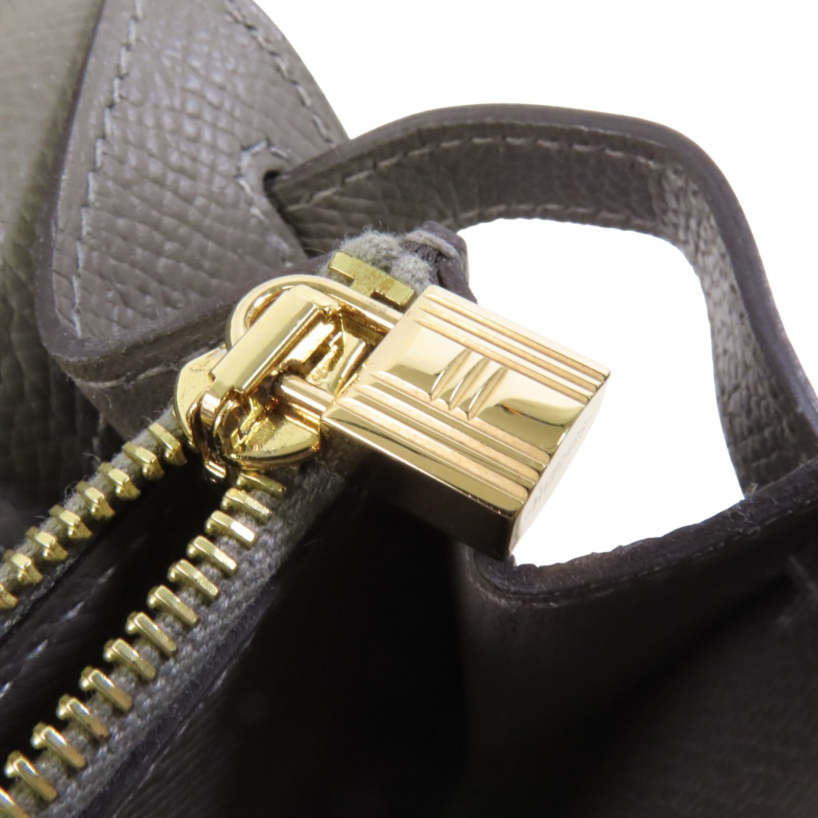 HERMES Epsom皮革Kelly To Go金扣肩背袋